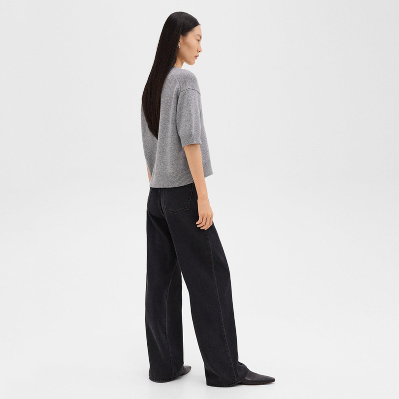 Theory Straight-Leg 5-Pocket Pant in Denim outlook