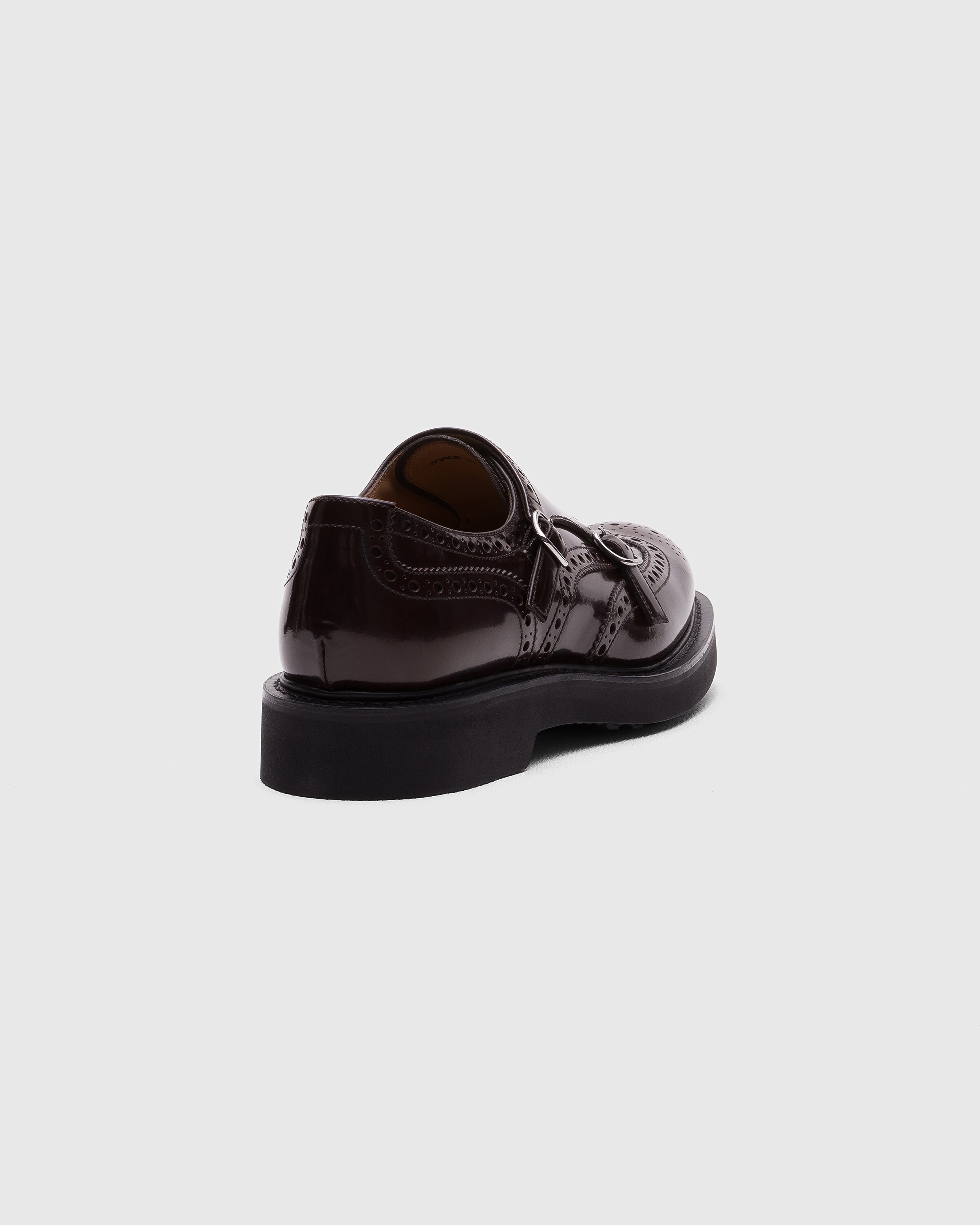 Polished Fumè Monk Strap - 4