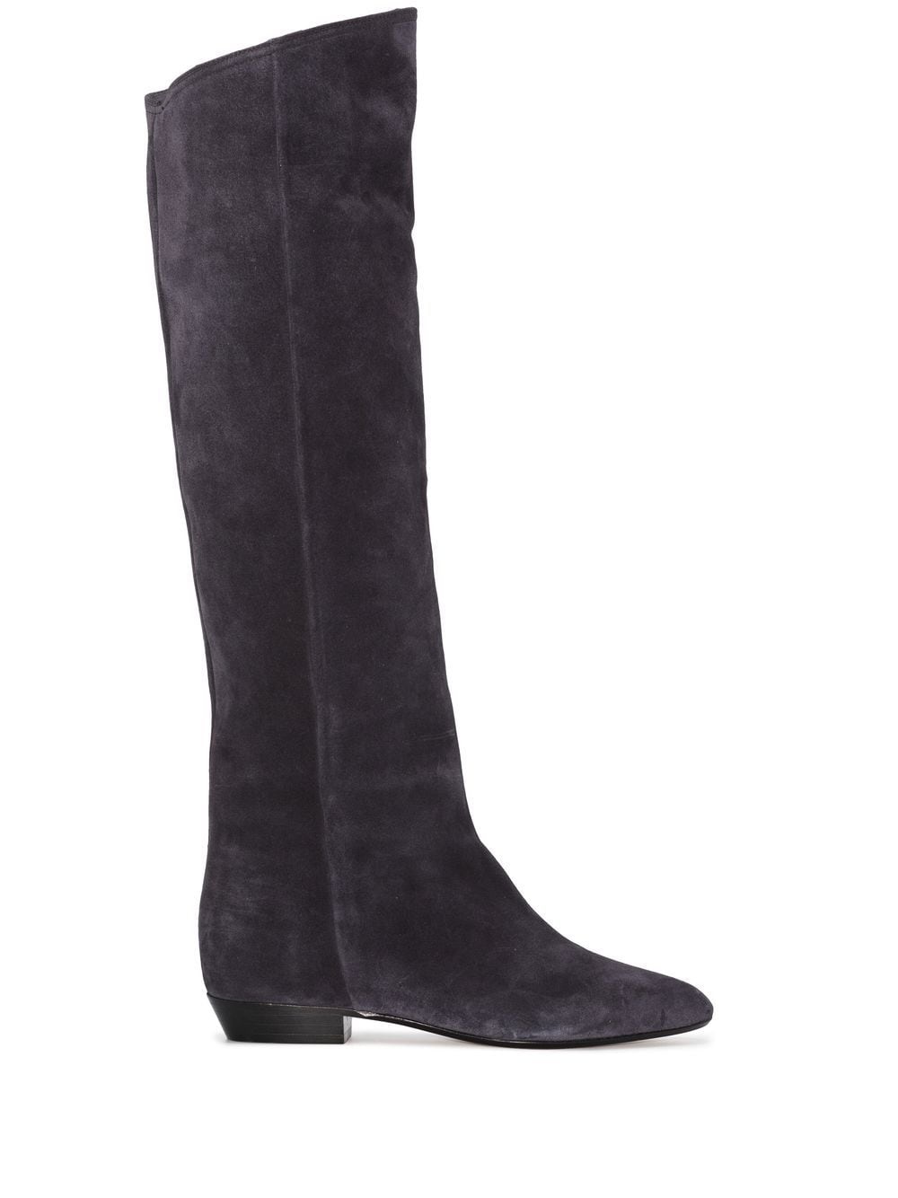 Skarlet knee-length suede boots - 1