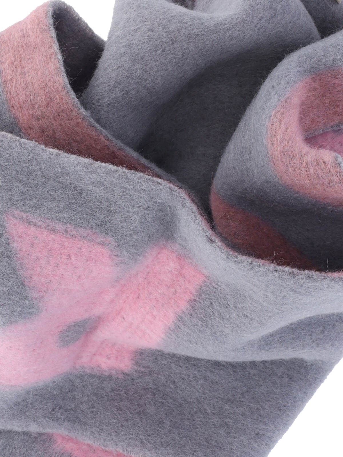 STRIPED LOGO SCARF - 2