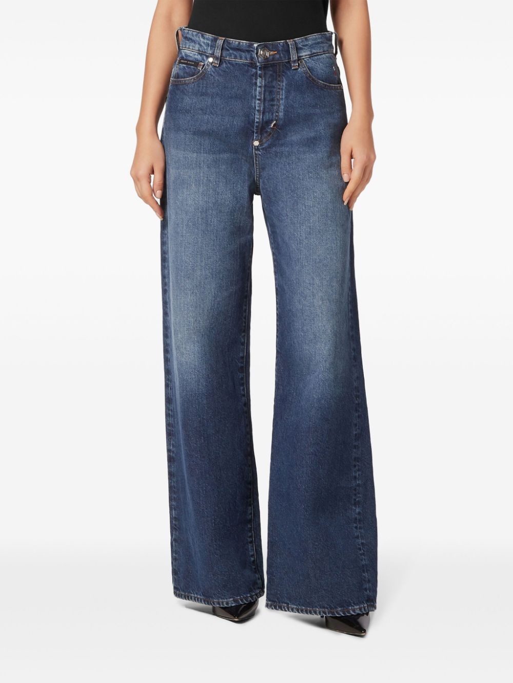 Skater high-rise wide-leg jeans - 2