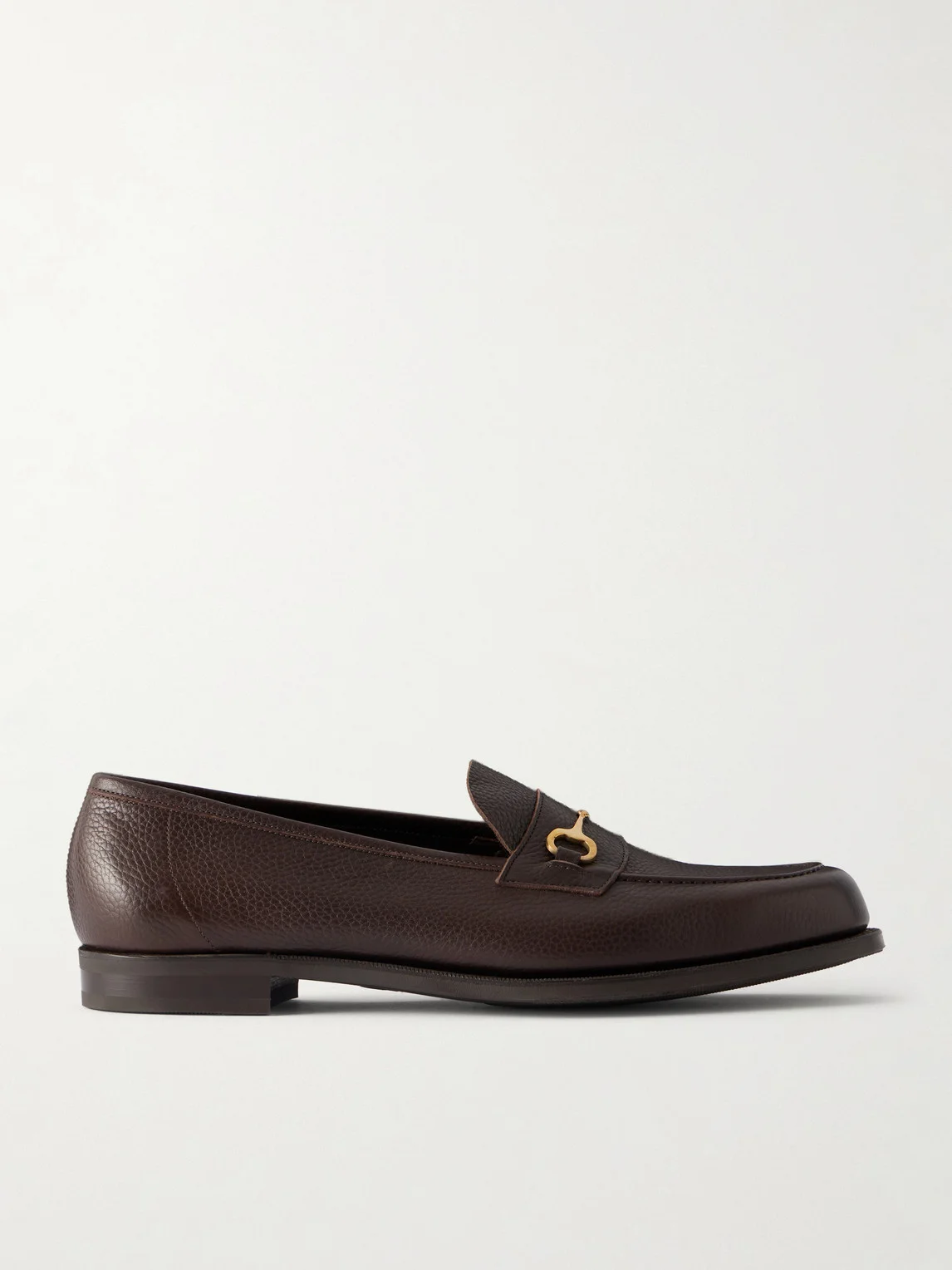 Putney Horsebit-Embellished Full-Grain Leather Loafers - 1