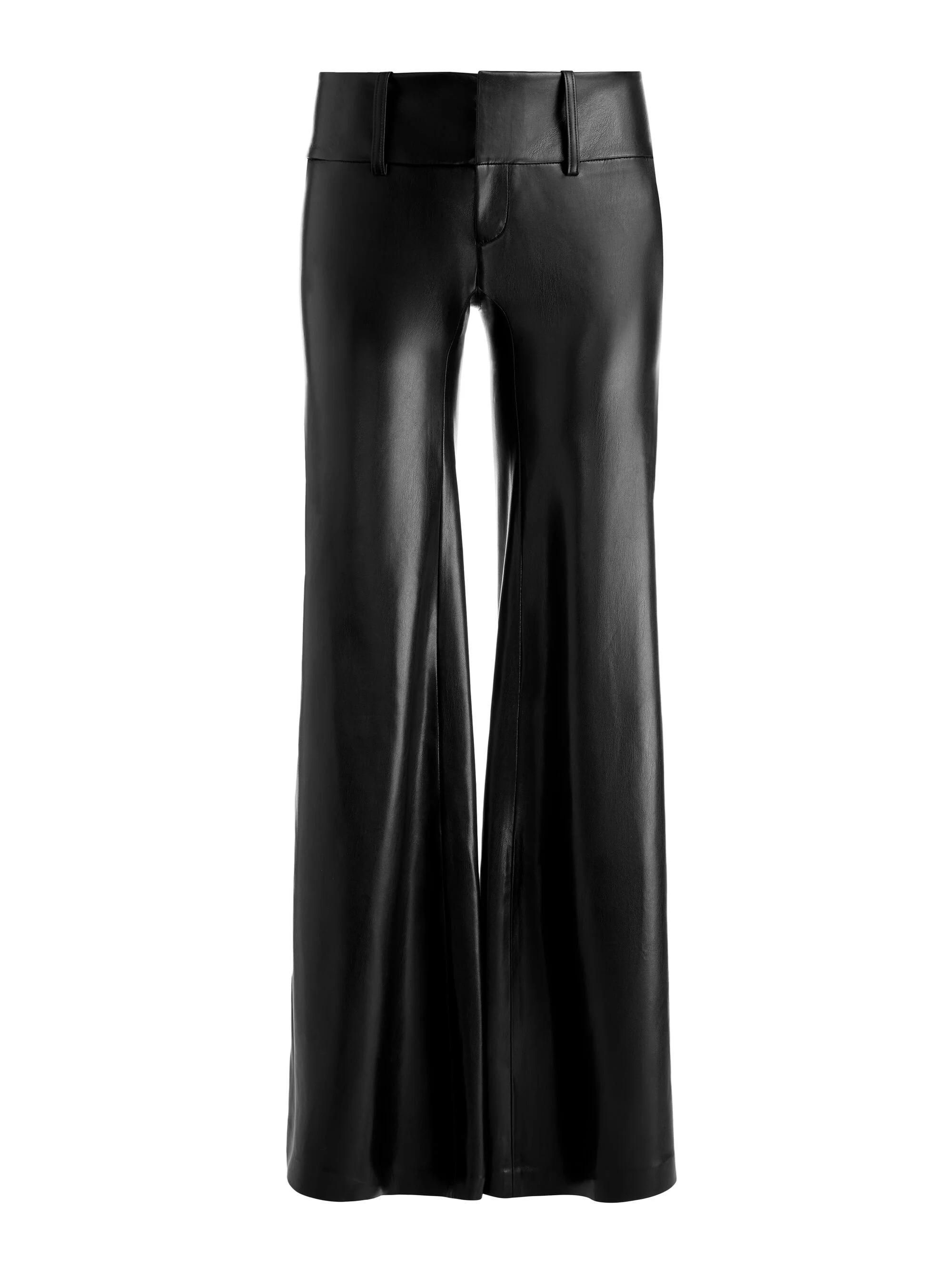 OLIVIA VEGAN BOOTCUT PANT - 1