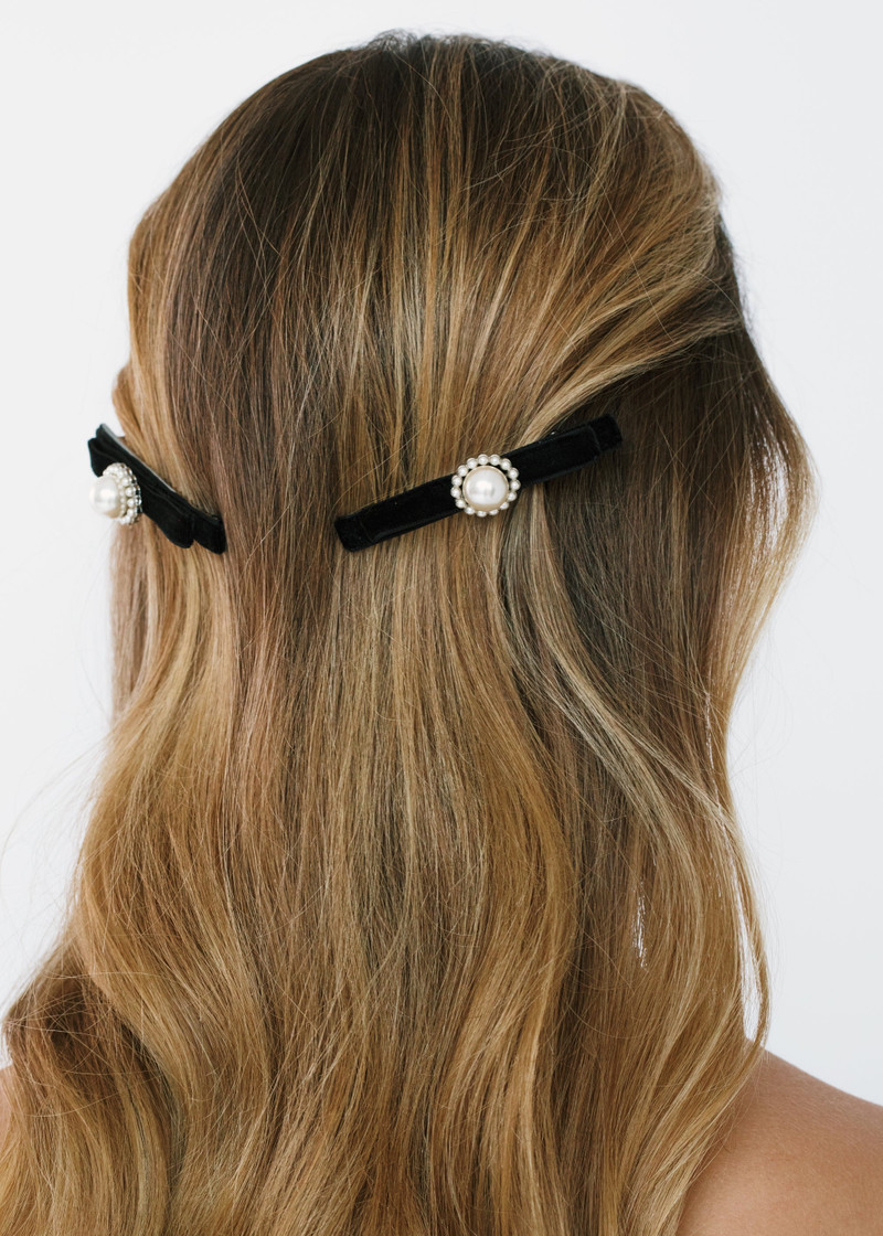 Jennifer Behr Minetta Bow Clips outlook