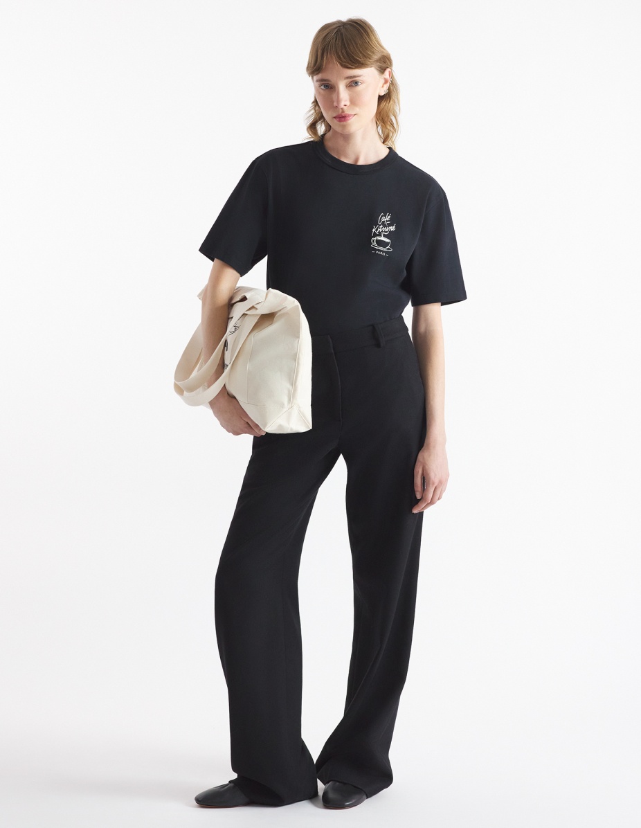 CAFE KITSUNE COFFEE CUP RELAX TEE-SHIRT - 2