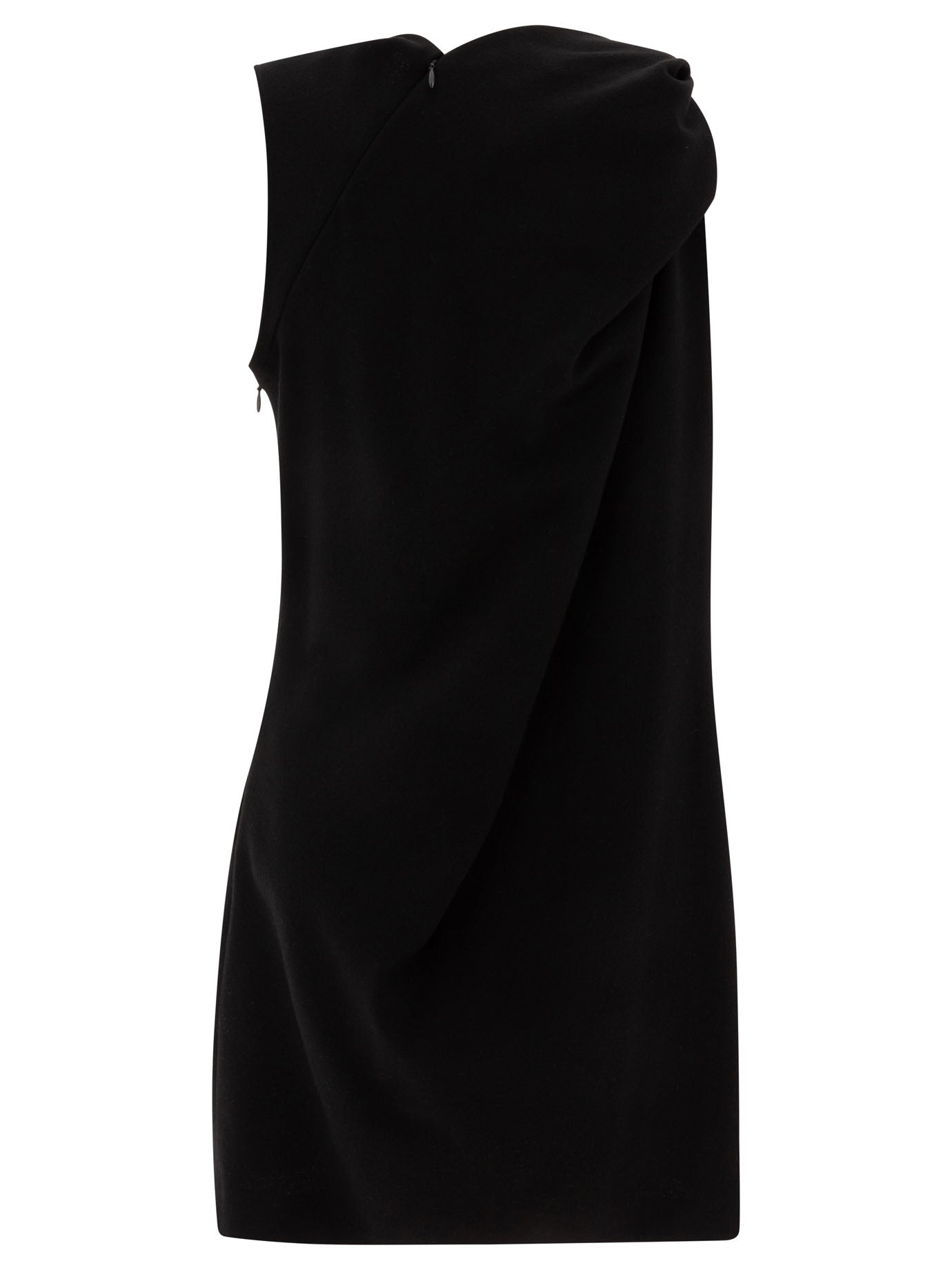 Alexander Mcqueen Knotted Detail Mini Dress - 2