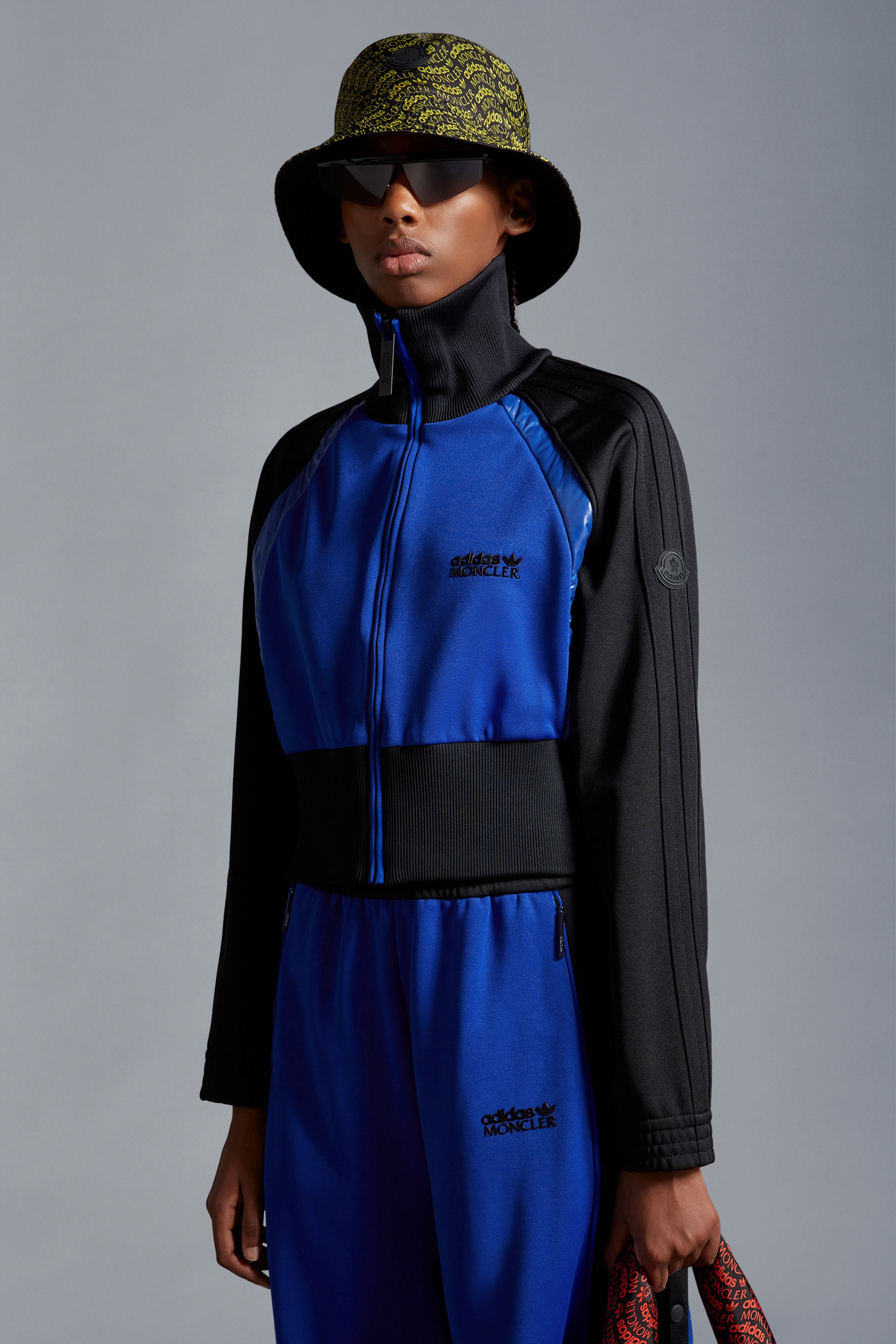 Acetate Zip-Up Sweatshirt - 2