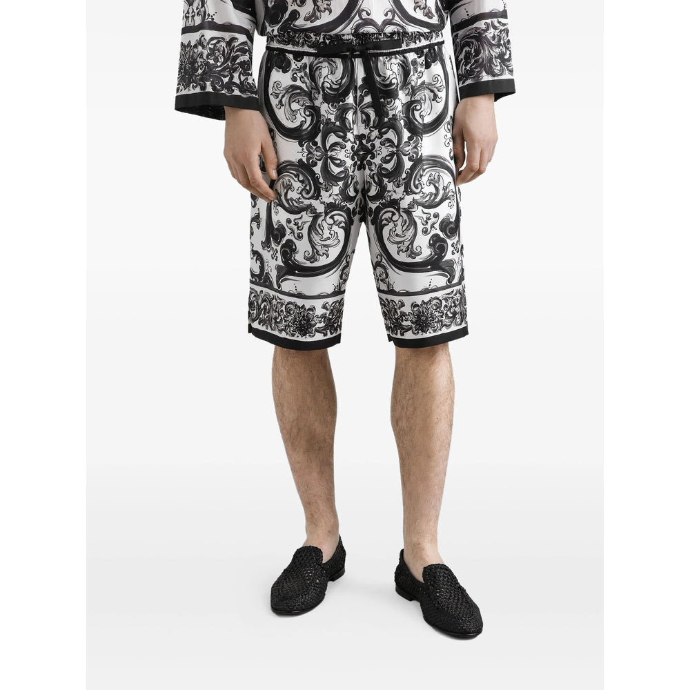 Dolce & Gabbana White Shorts - Bermuda Shorts Men - 5