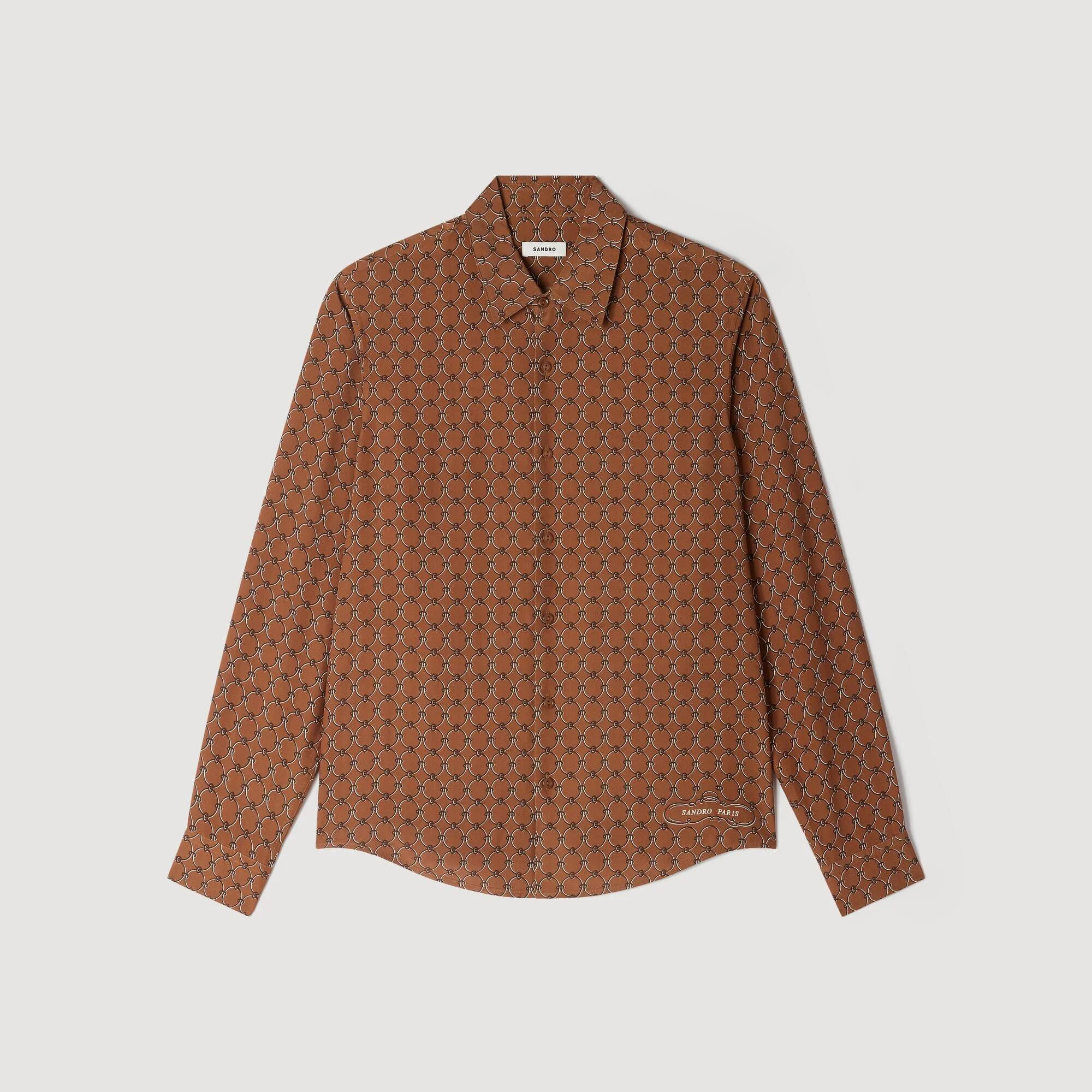 CHAIN PRINT SHIRT - 1