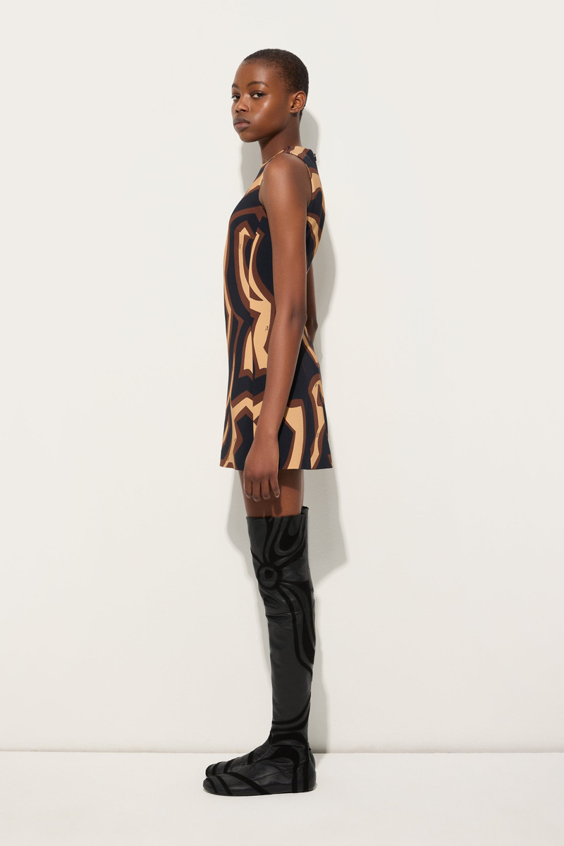 LABIRINTO PRINT A-LINE DRESS 3