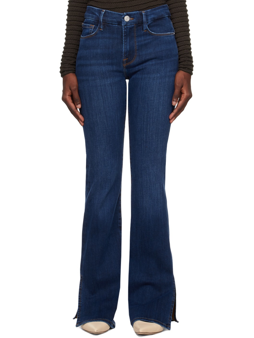 Blue 'Le Mini Boot' Jeans - 1