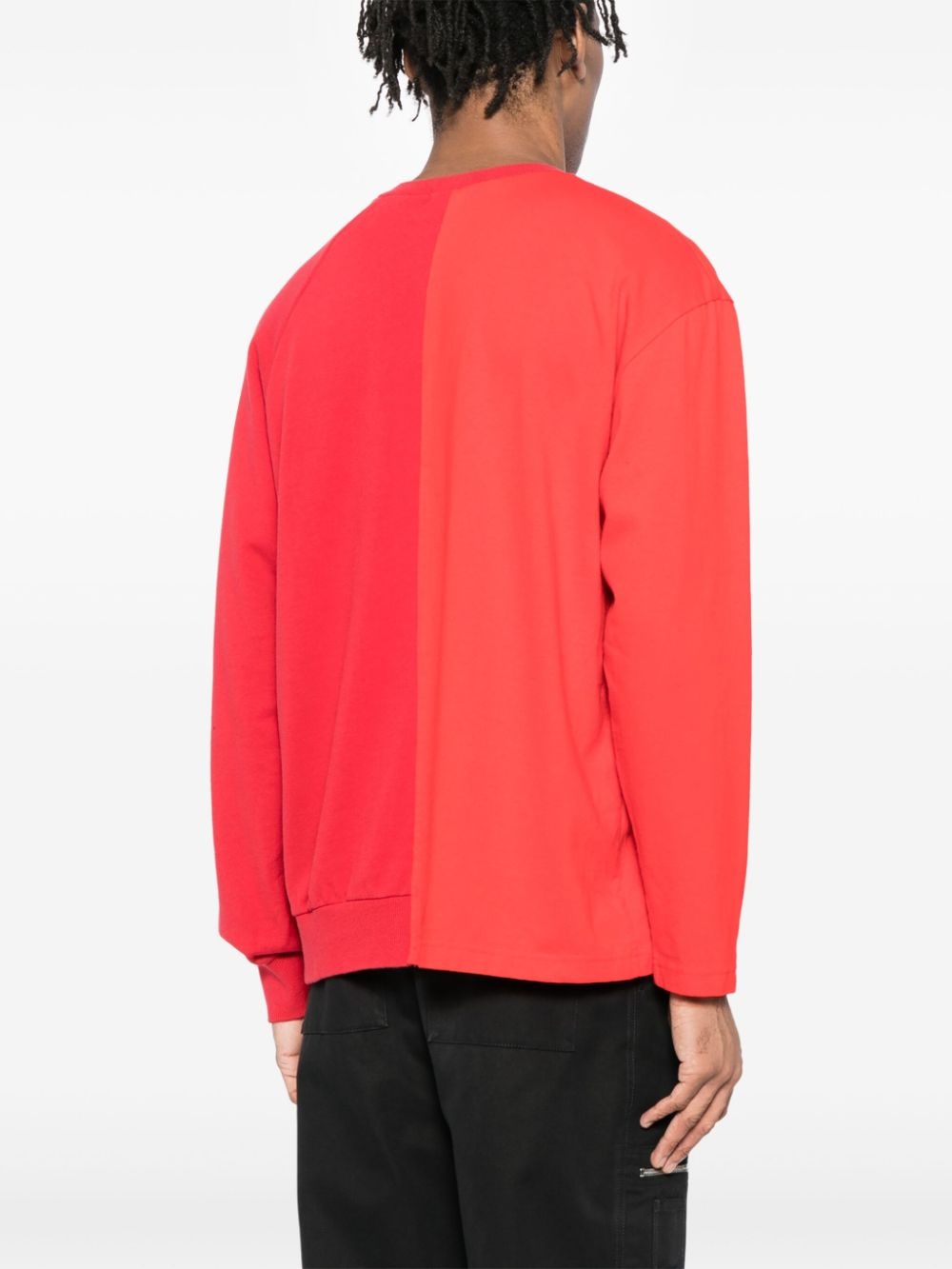 spliced sweatshirt - 4