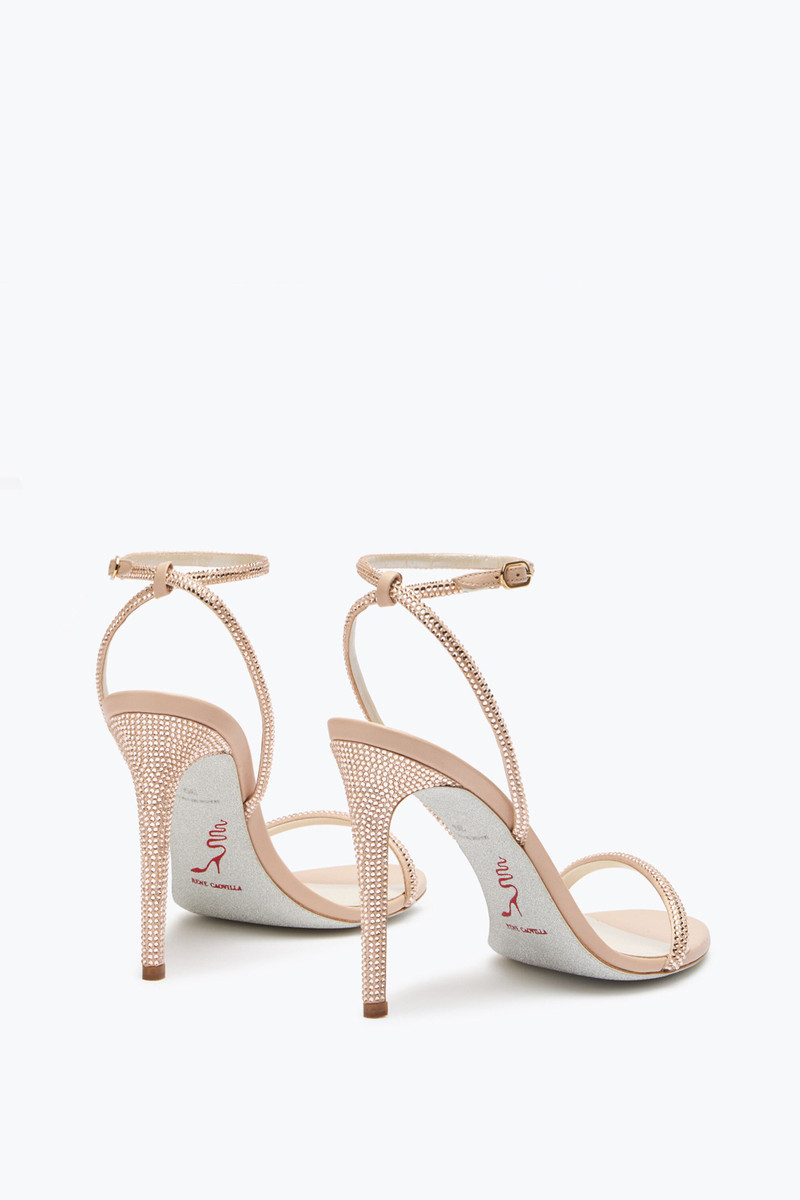 RENE CAOVILLA Ellabrita Nude Sandal 105 outlook