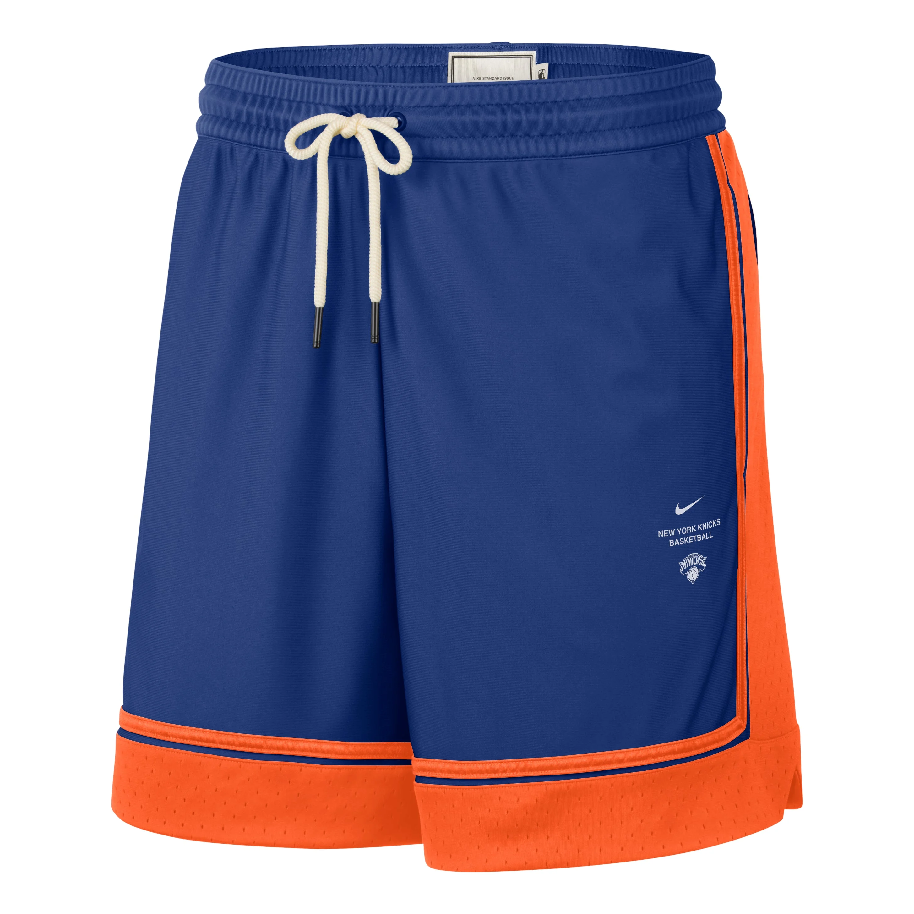 Nike New York Knicks Standard Issue 6" Shorts 'Rush Blue Brilliant Orange' IQ1794-495 - 1