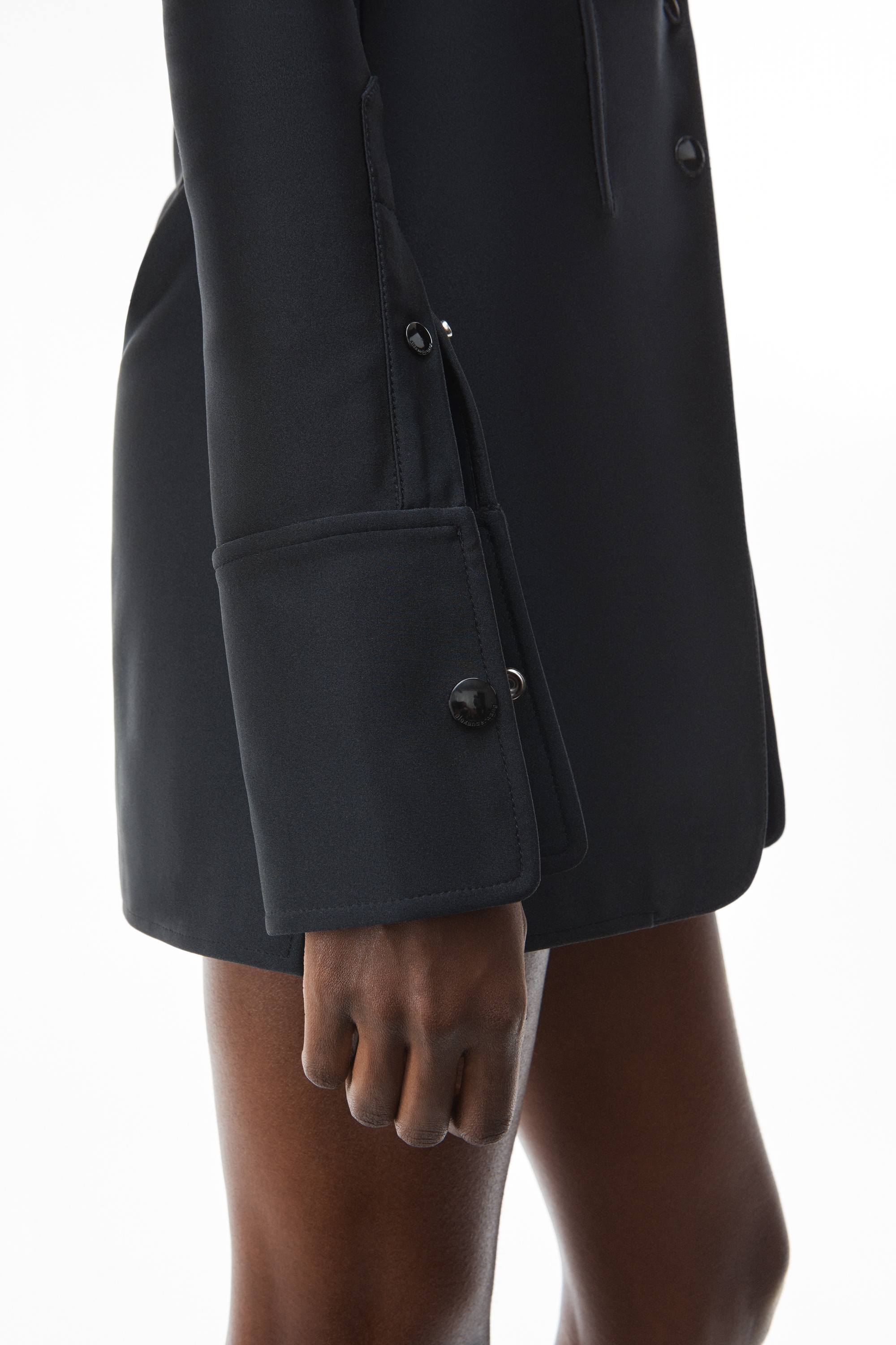 PEAK LAPEL BLAZER IN ACTIVE STRETCH - 4