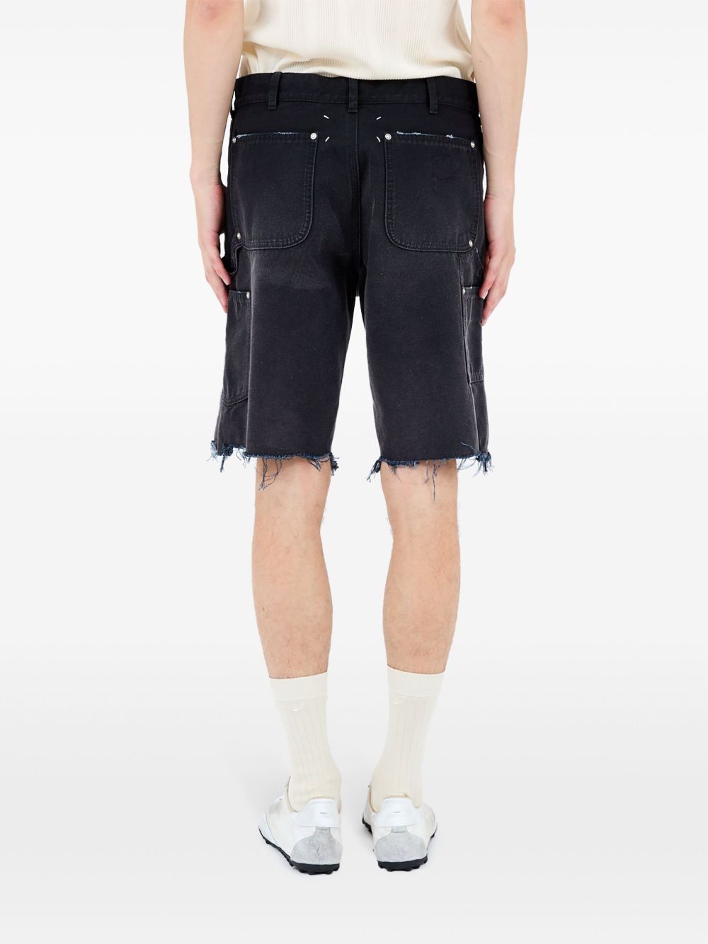 distressed shorts - 4