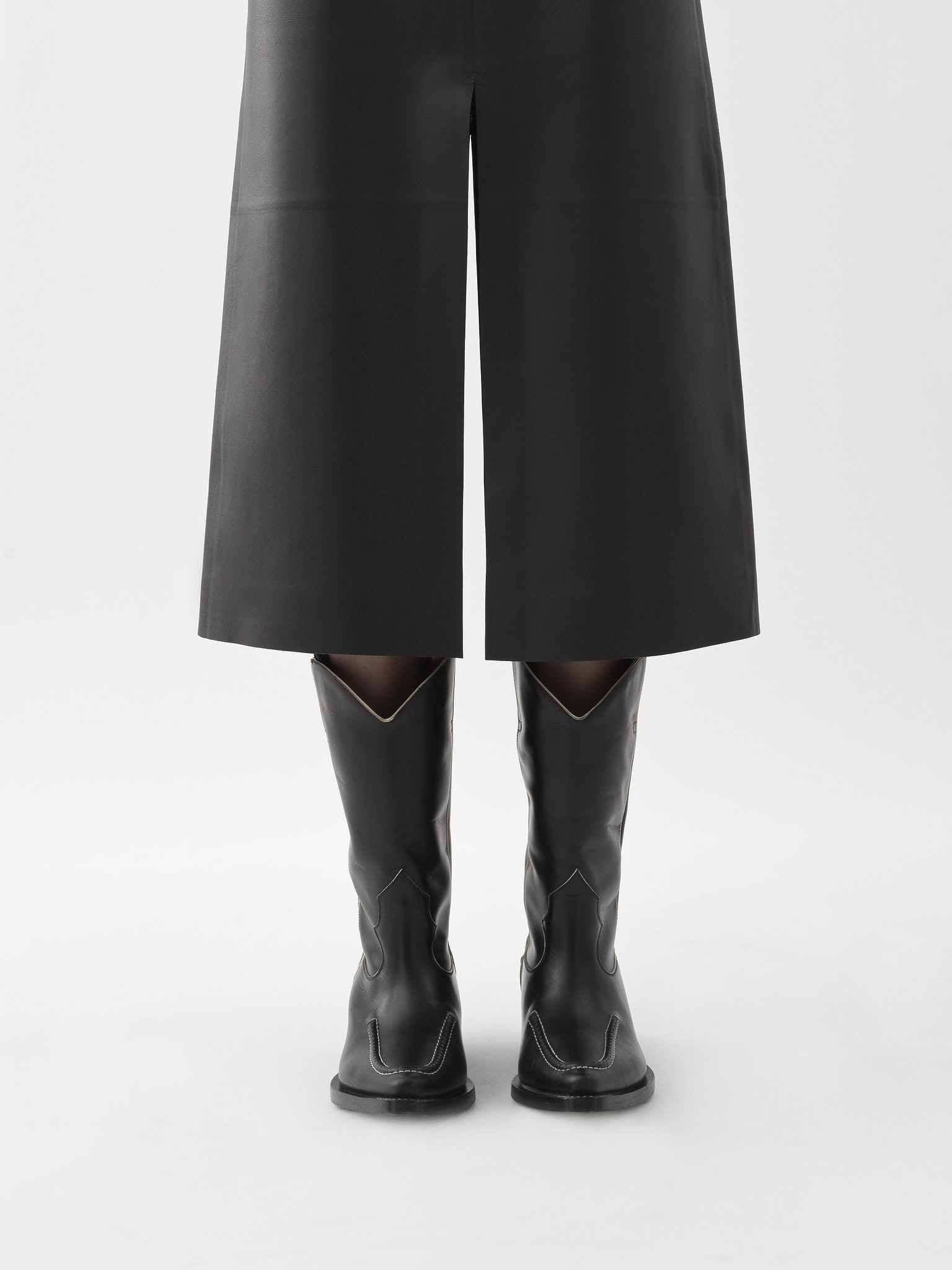 STRAIGHT MIDI SKIRT - 6