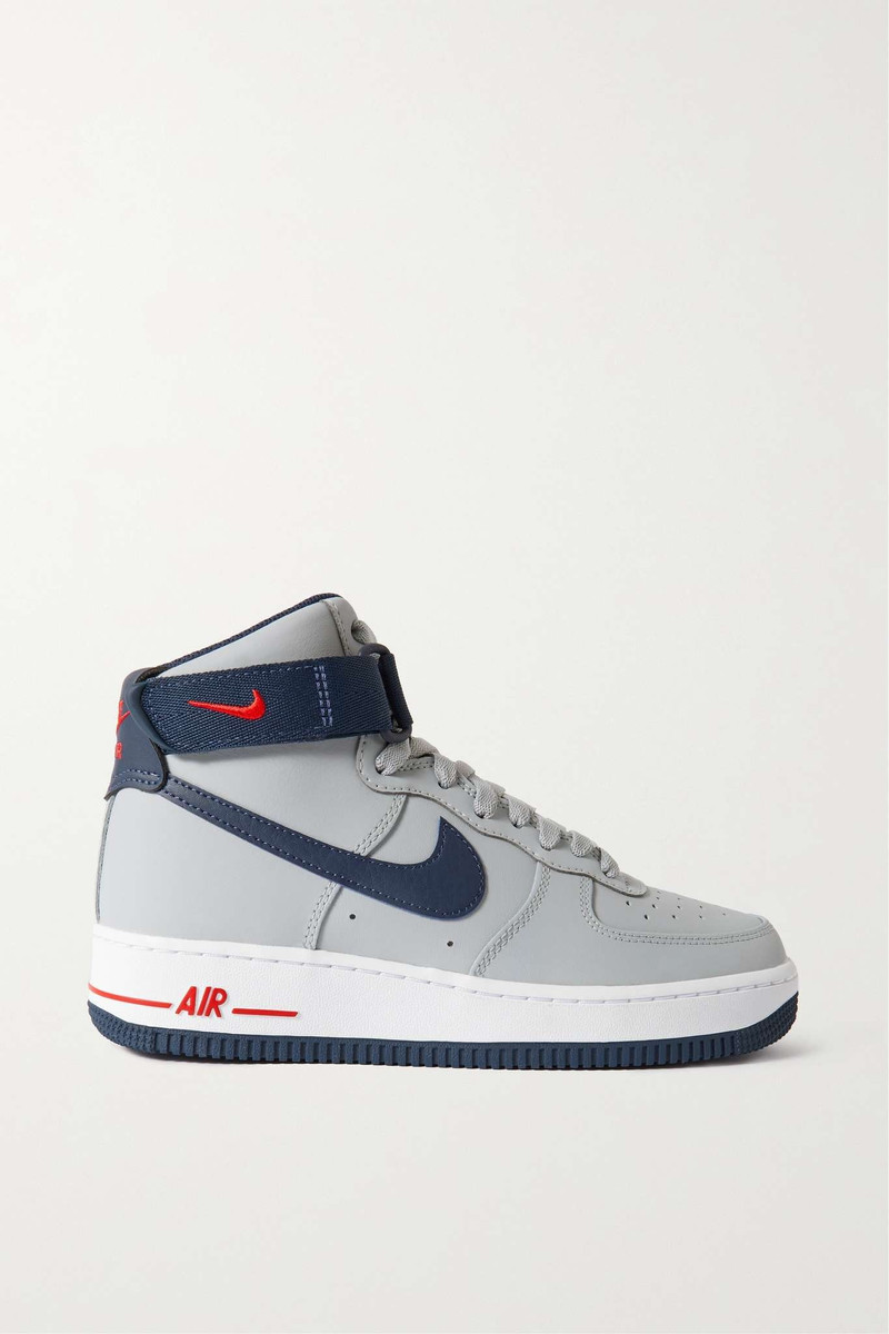 Air Force 1 QS leather high-top sneakers - 1