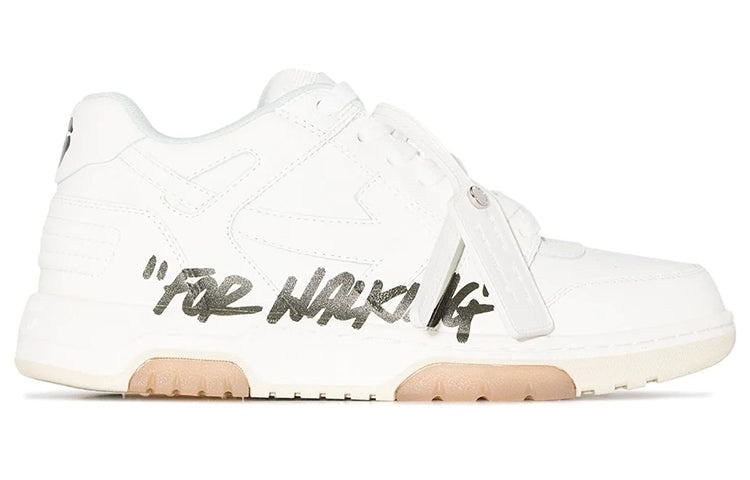 (WMNS) Off-White Out of Office For Walking Sneaker 'White Black' OWIA259C99LEA0020110 - 2