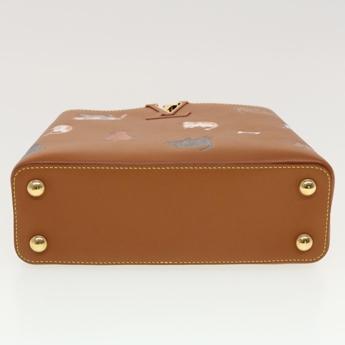 LOUIS VUITTON Catgram Capsine BB Hand Bag Brown M53185 - 5