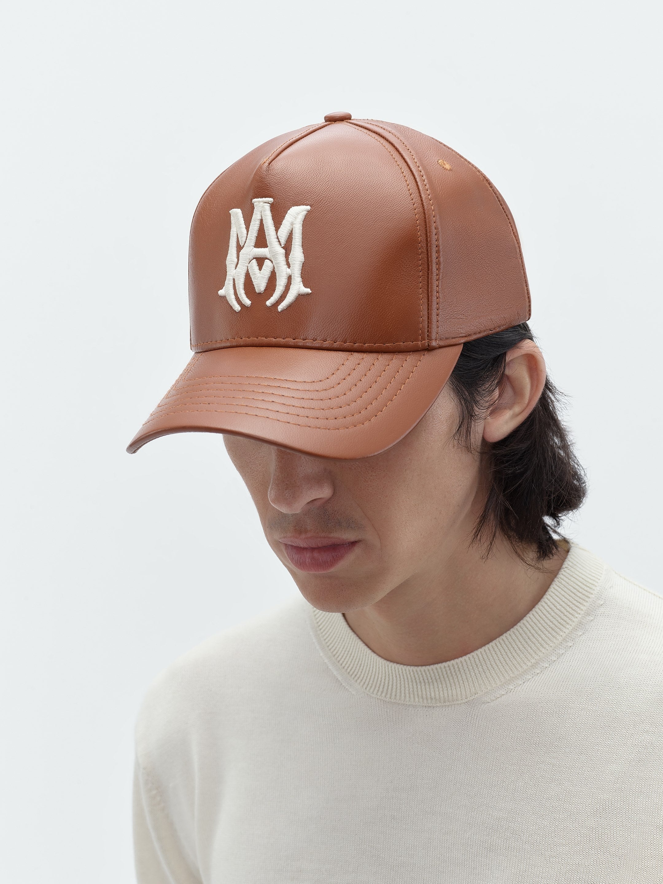 MA FULL LEATHER HAT - 5