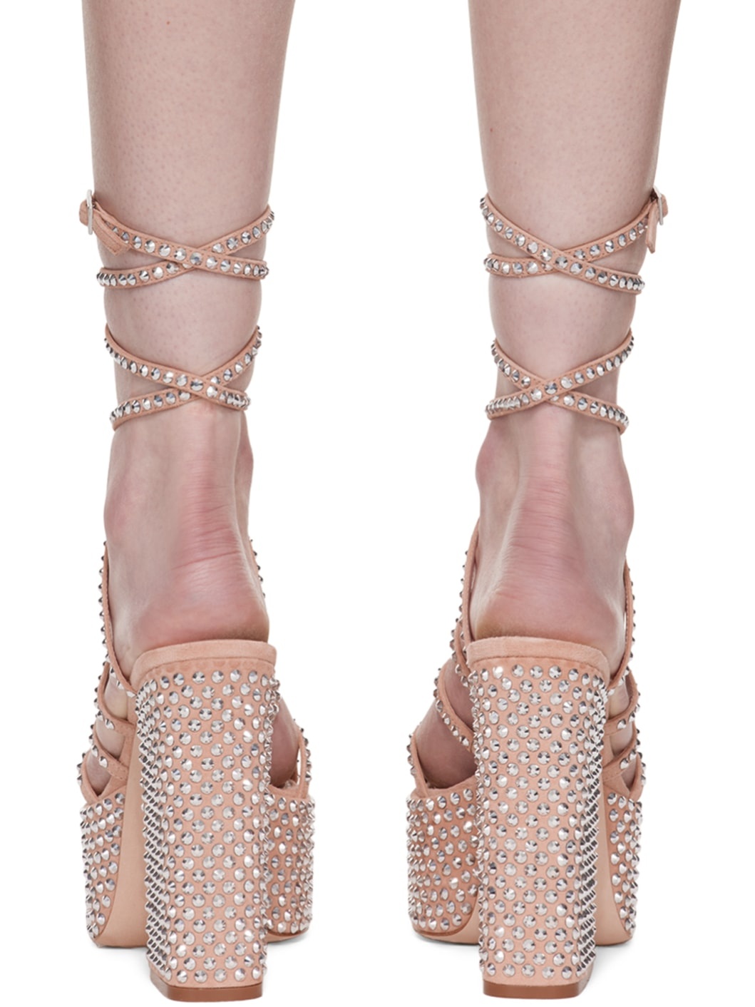 Pink Holly Evita Heeled Sandals - 2