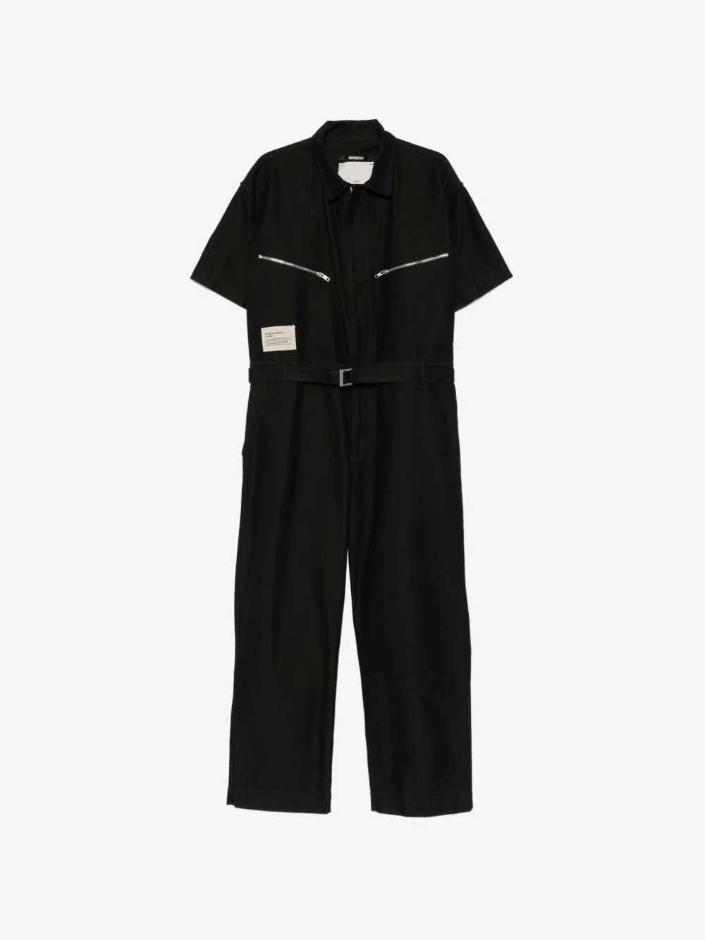 x Birkenstock belted zip-pocket jumpsuit - 1