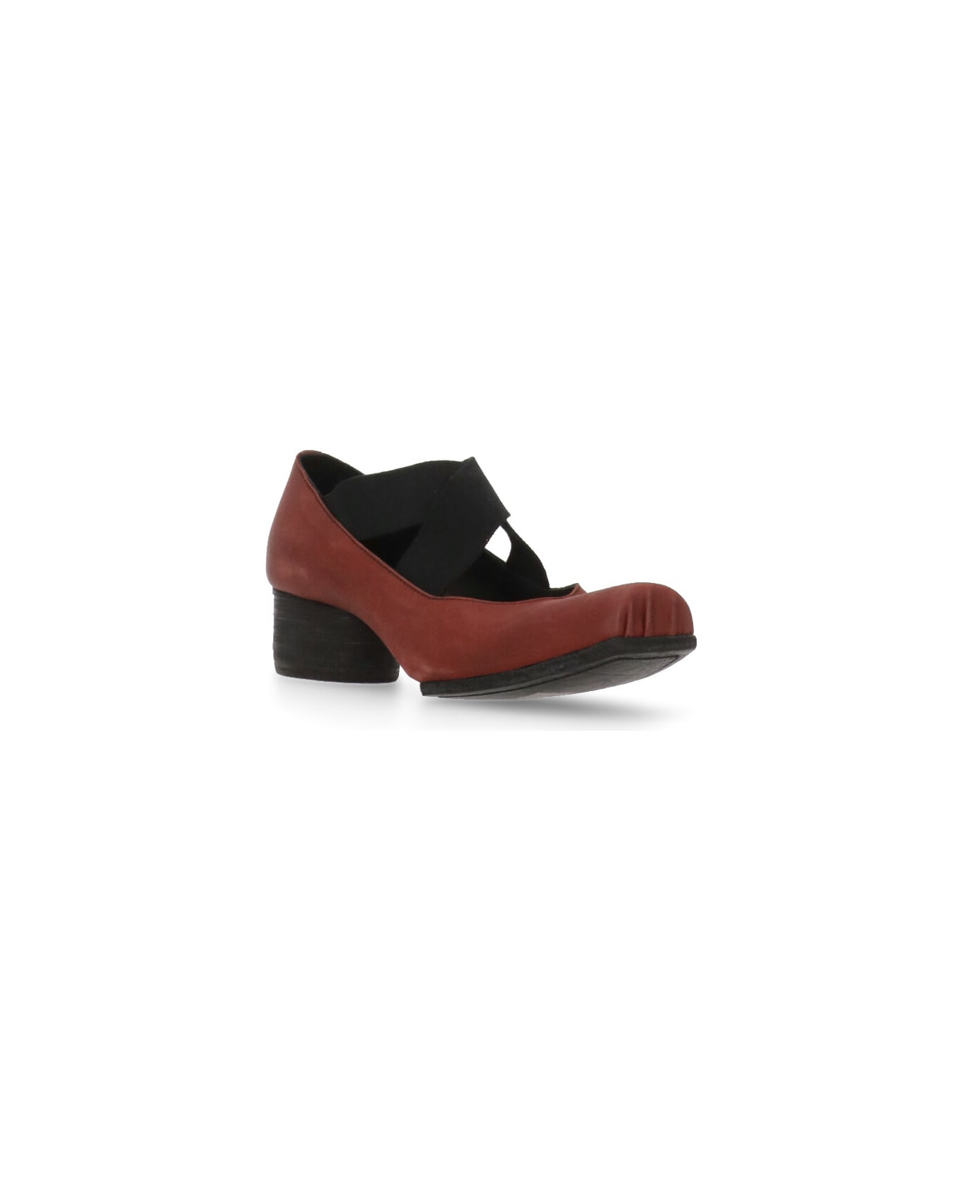 Leather Shoes With Heel - 3
