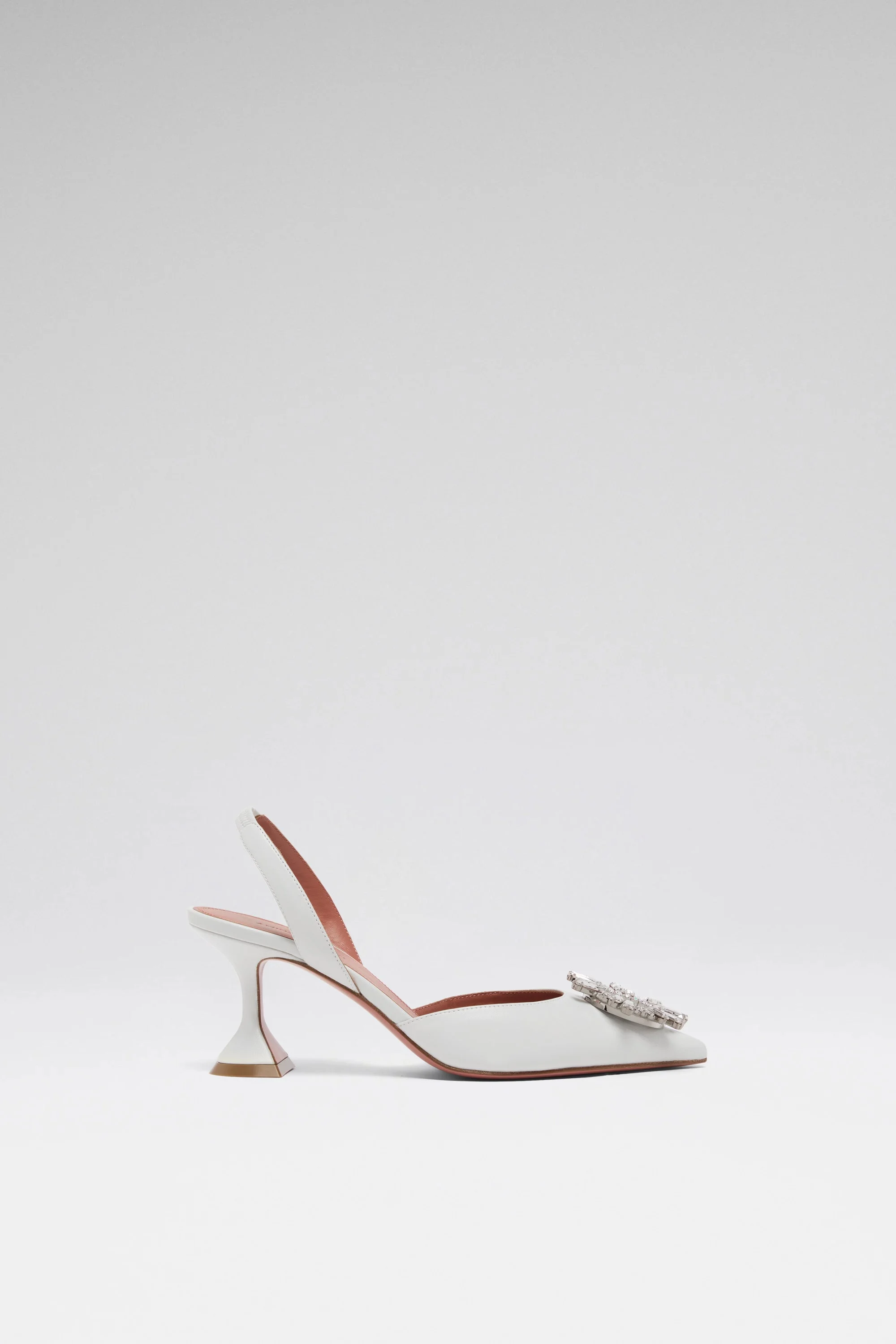 BEGUM SLING 70 WHITE NAPPA - 1