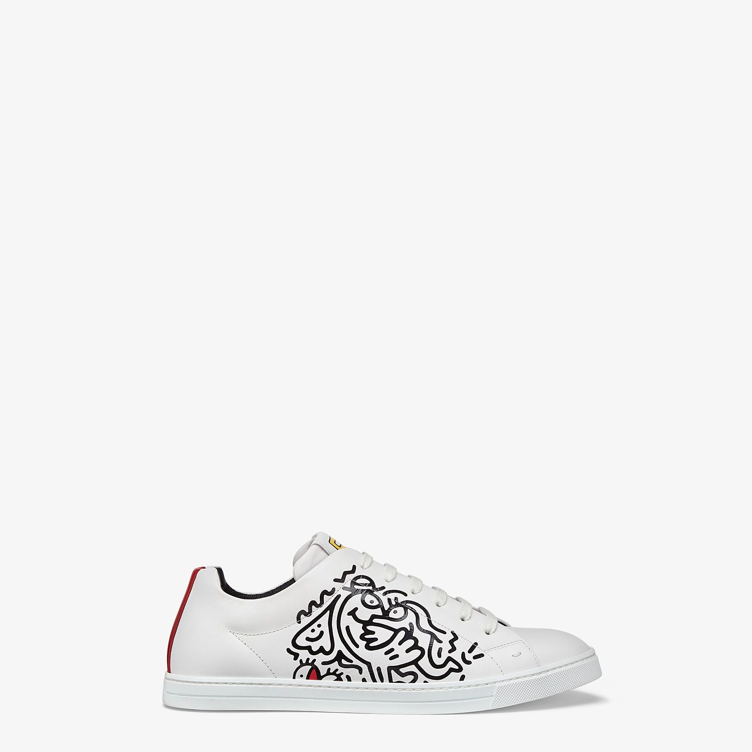 Leather low tops from the Mr. Doodle capsule - 1