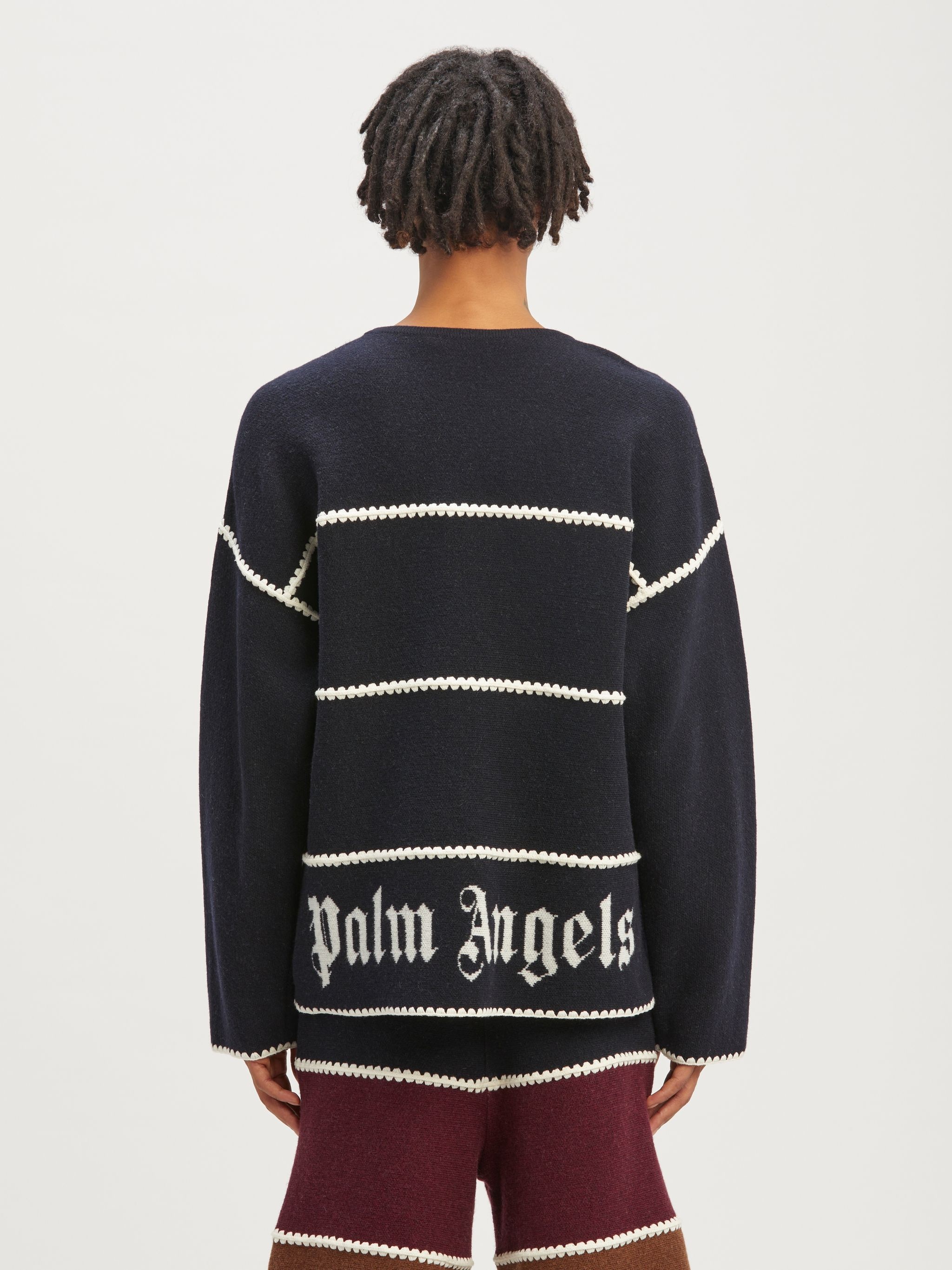Monogram Striped Sweater - 5