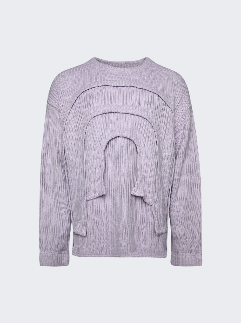 L'arc Woven Sweater Lavender - 1