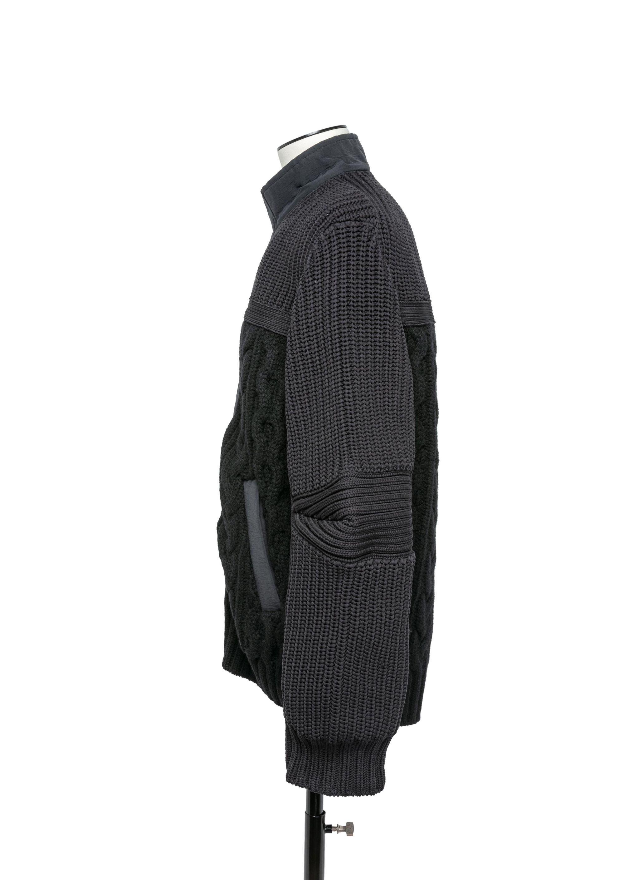 Knit Blouson - 3