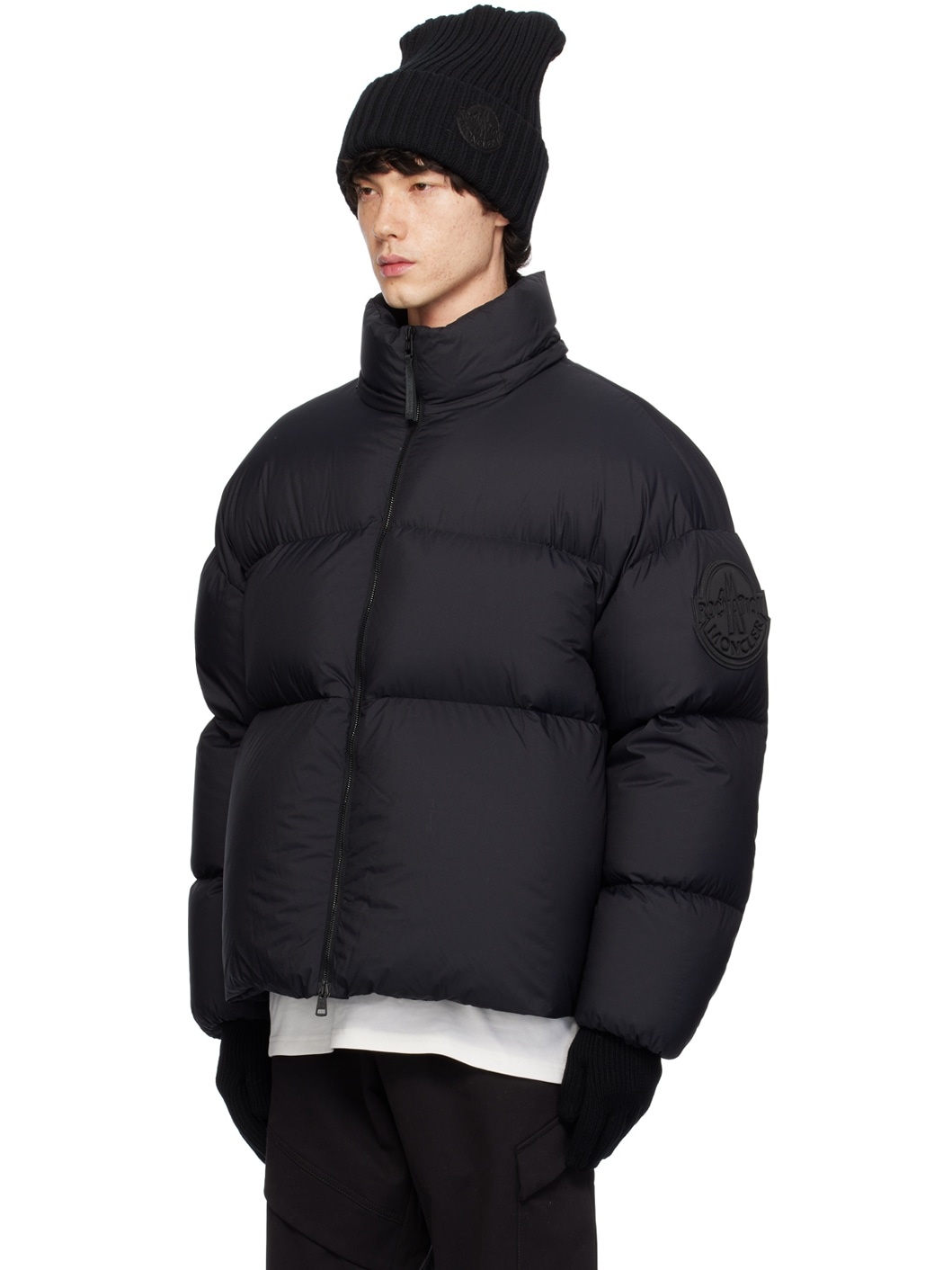 Moncler x Roc Nation Black Antila Down Jacket - 4