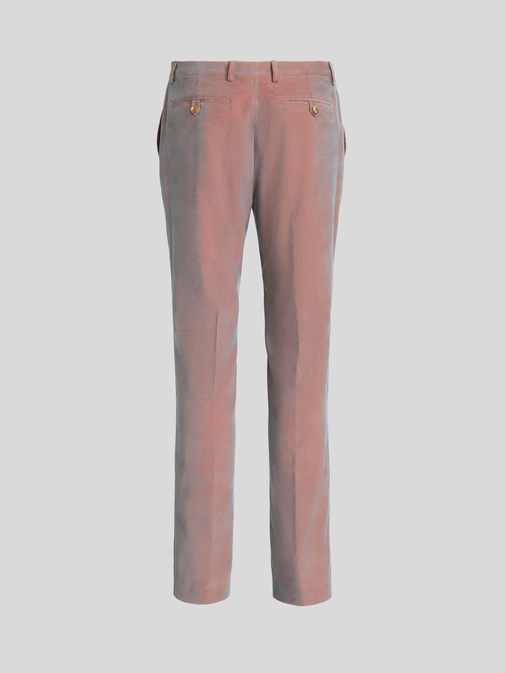 TAILORED PAISLEY VELVET TROUSERS - 5