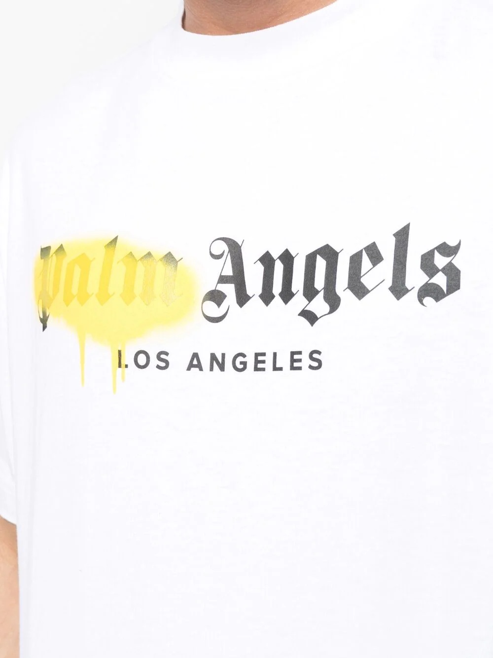 LA logo-print T-shirt - 5