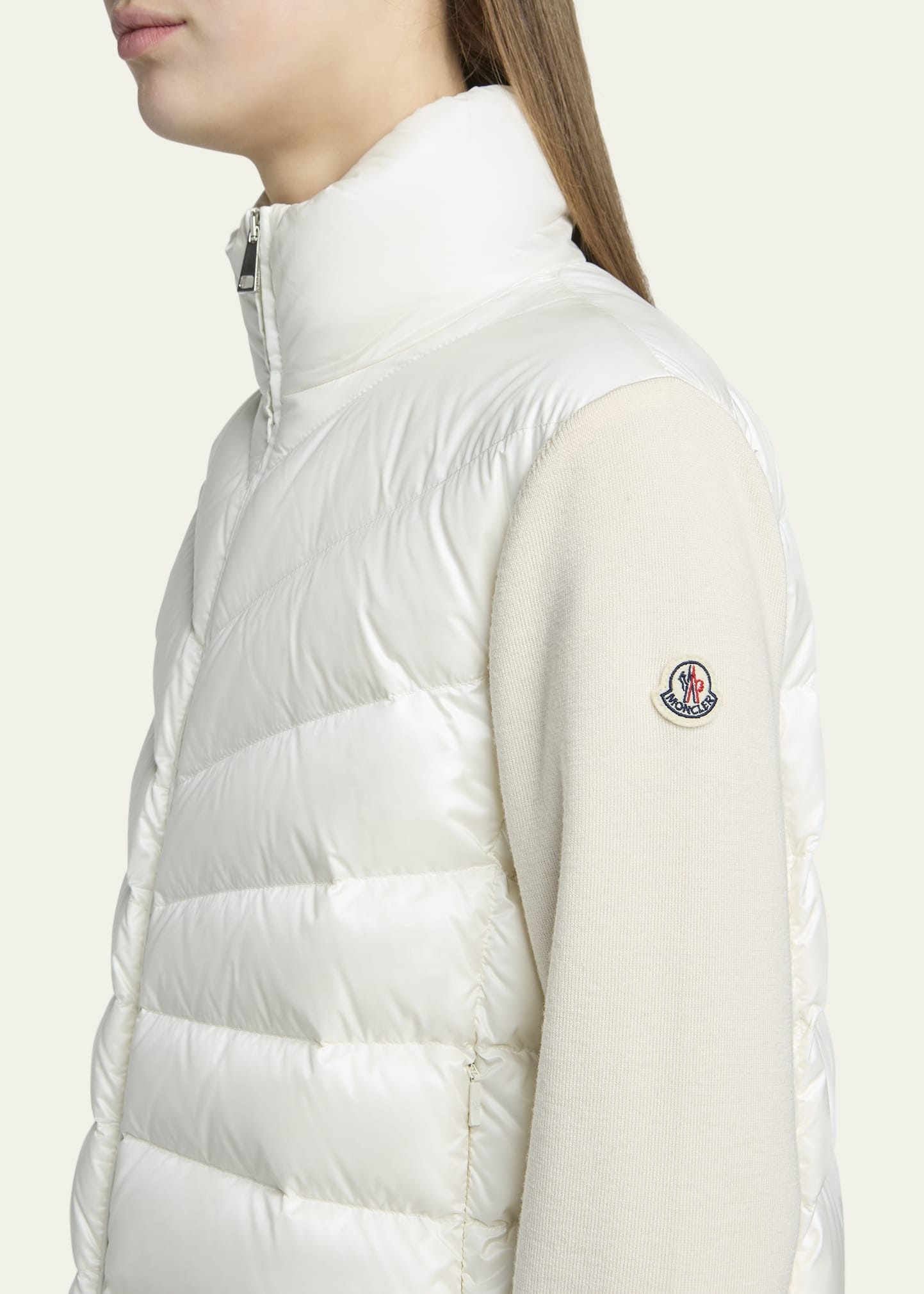 Padded Wool Cardigan - 5