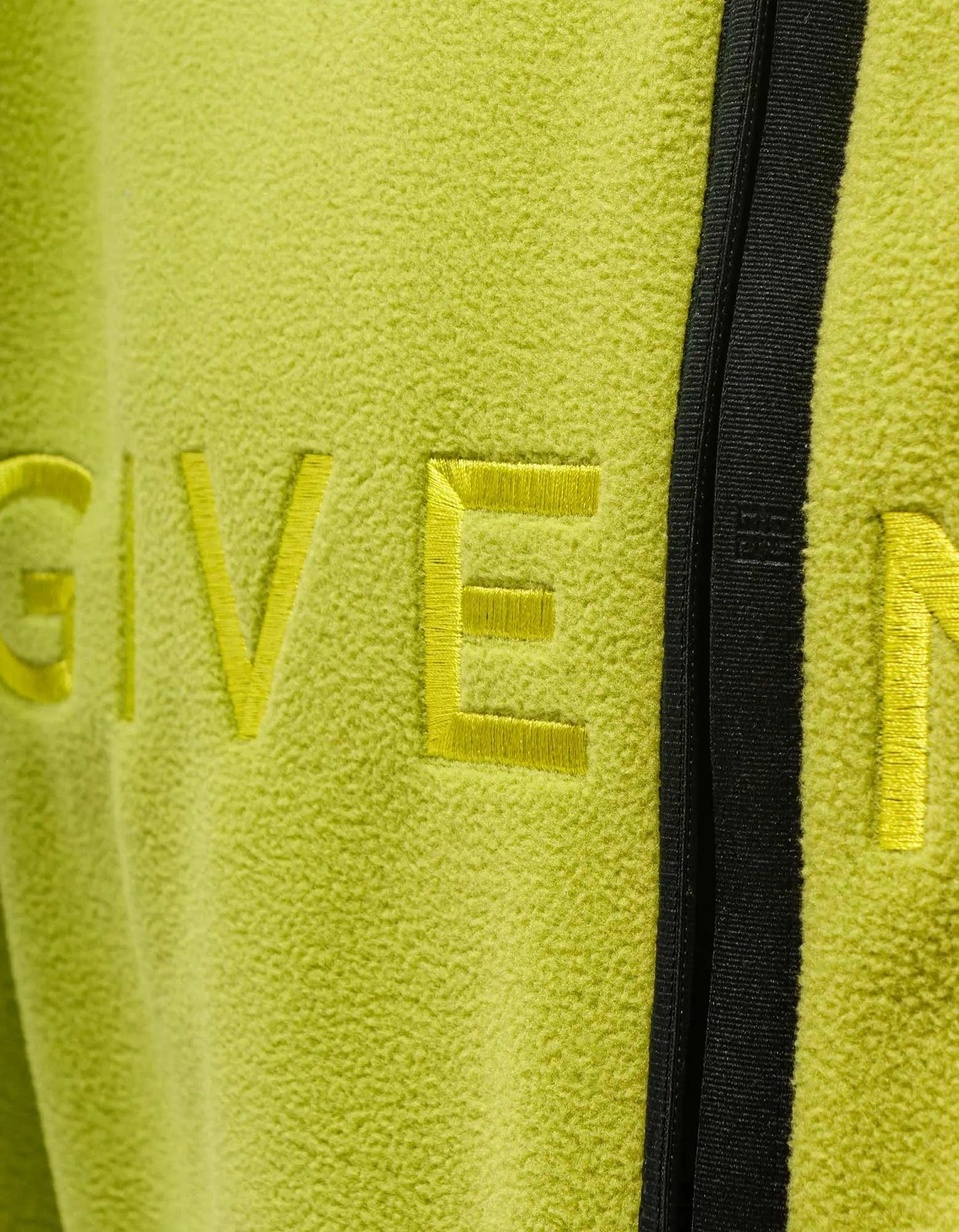 Givenchy Citrus Green Fleece Jacket - 6