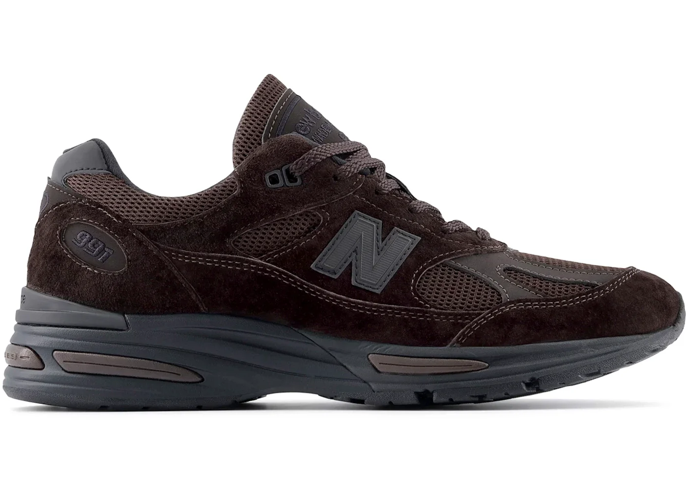 New Balance 991v2 MiUK Brown - 1