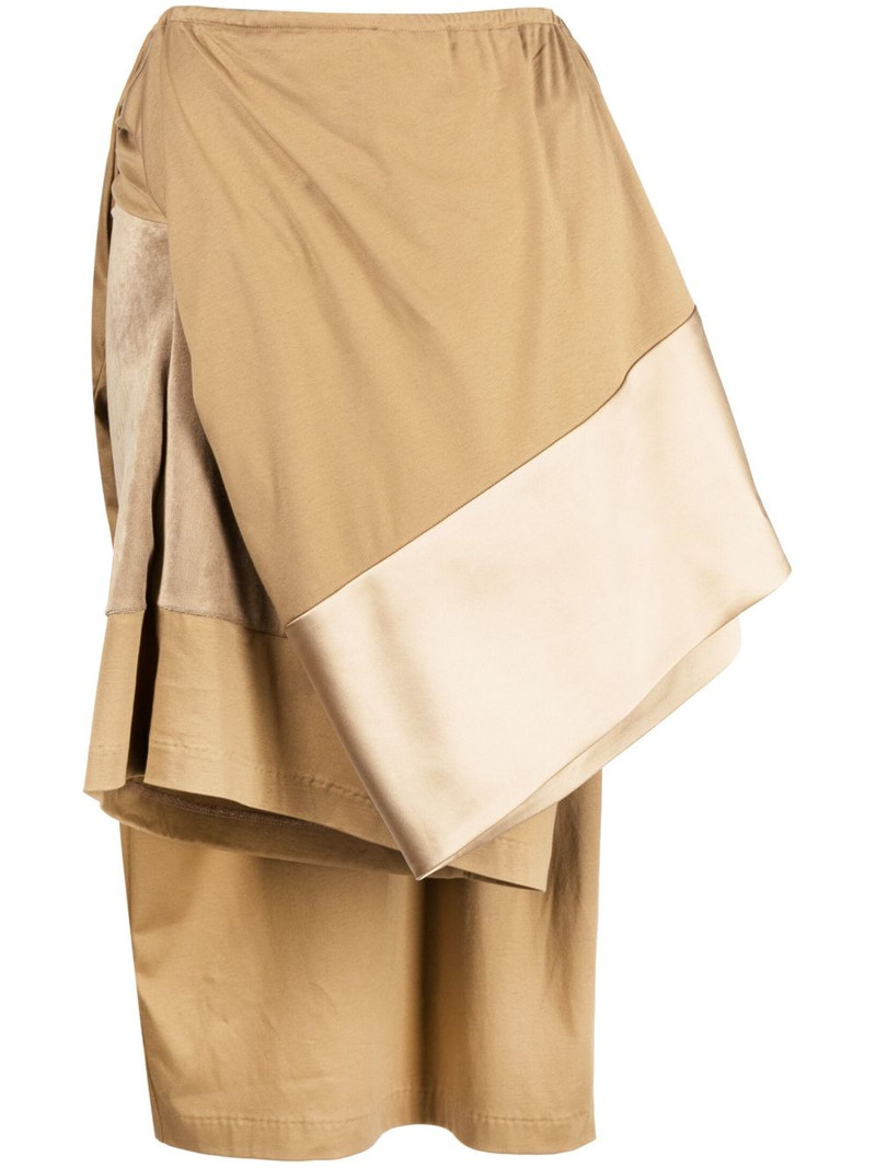 asymmetric midi skirt 1