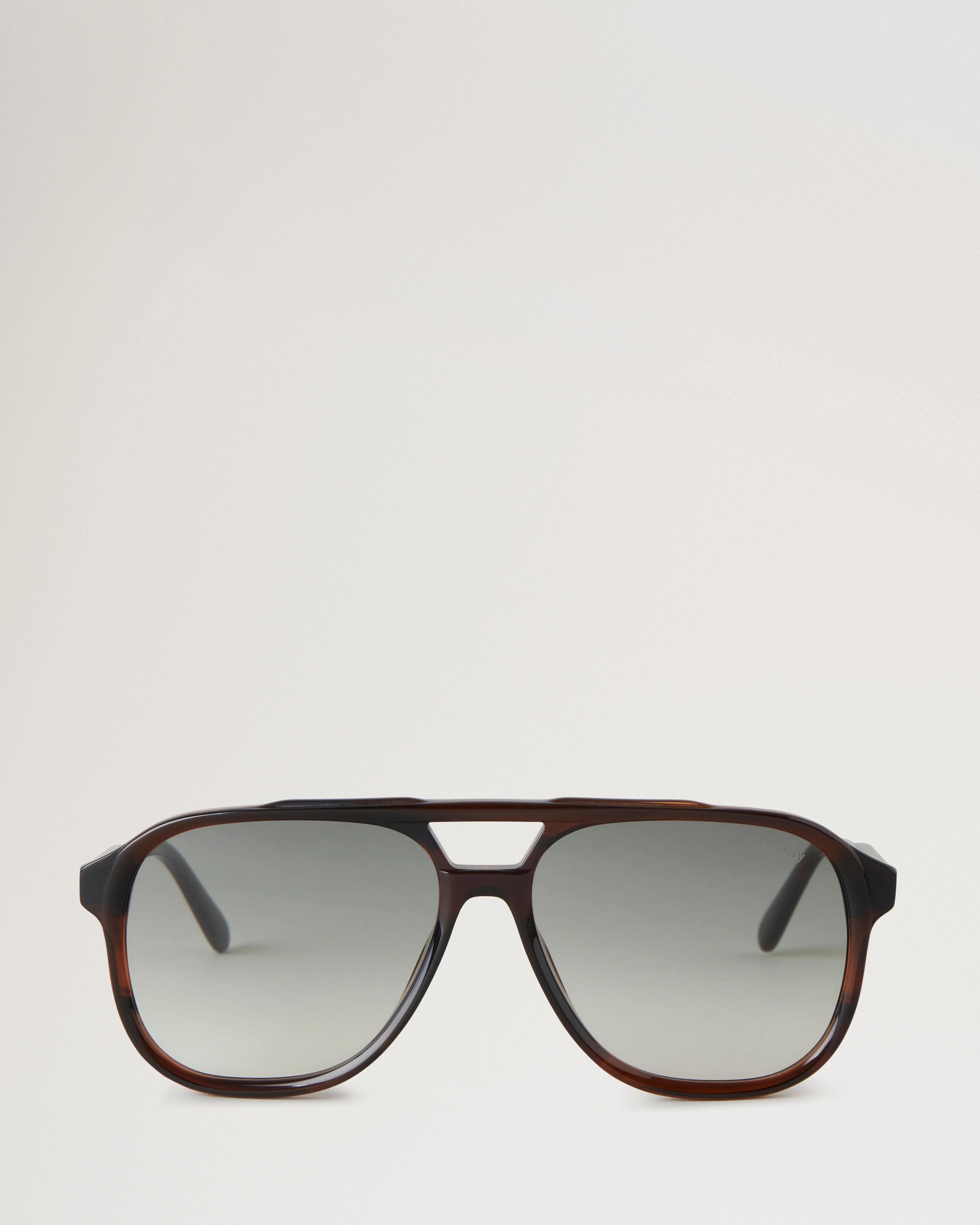 Raffy Sunglasses
Striped Tortoiseshell Bio Acetate - 1
