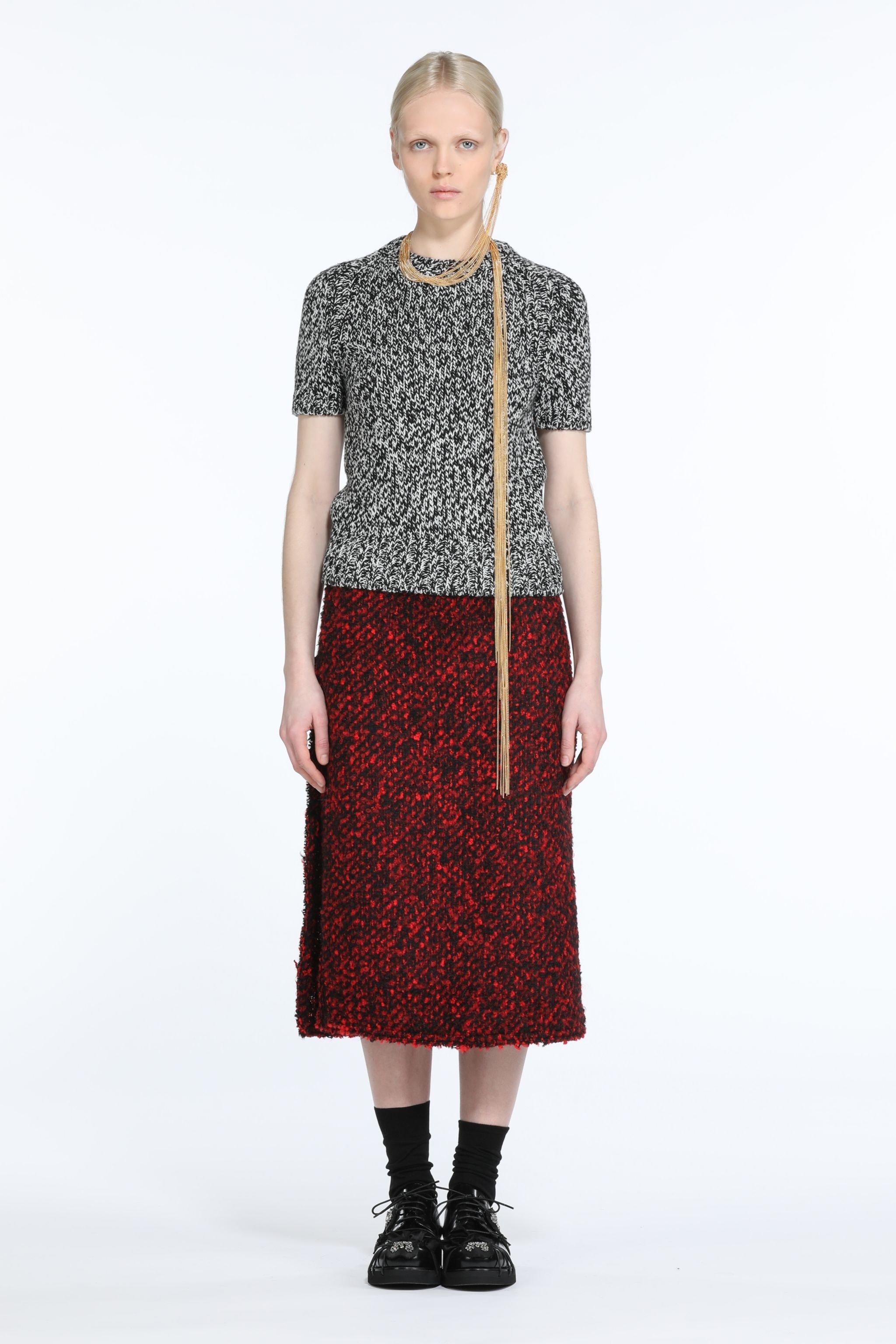 MÉLANGE-KNIT TOP - 4