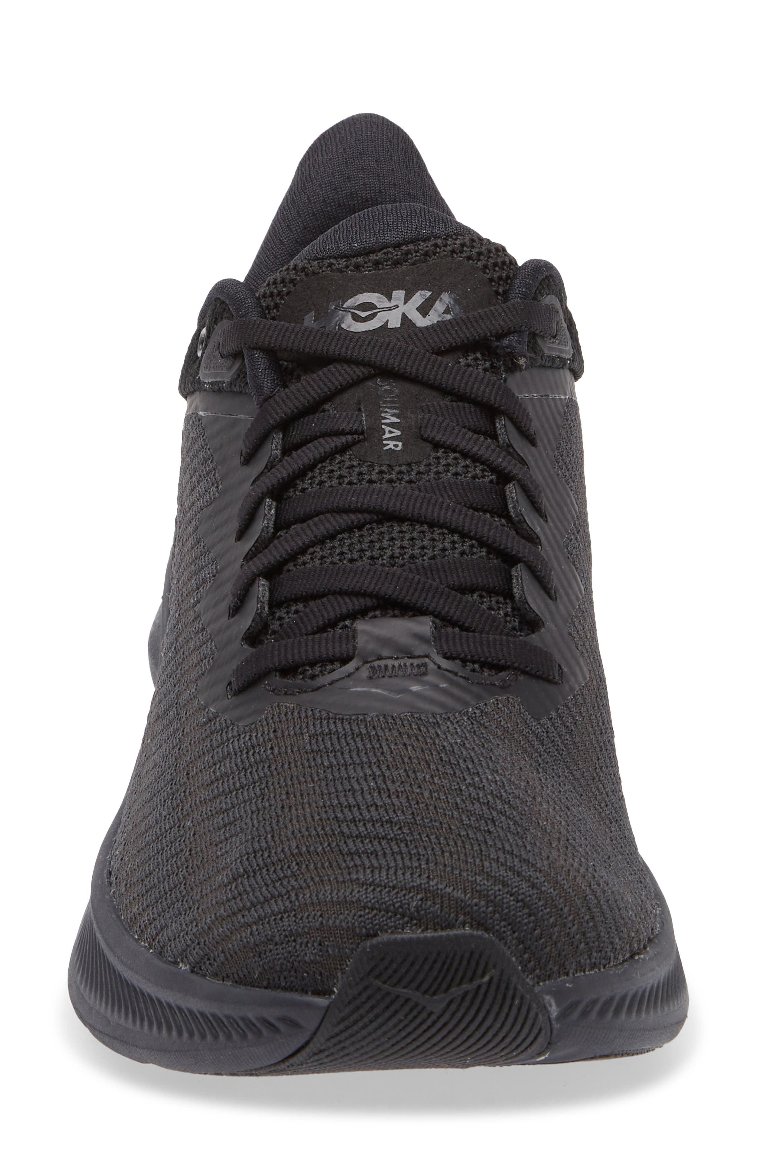 HOKA Solimar Running Shoe in Black /Black at Nordstrom - 4