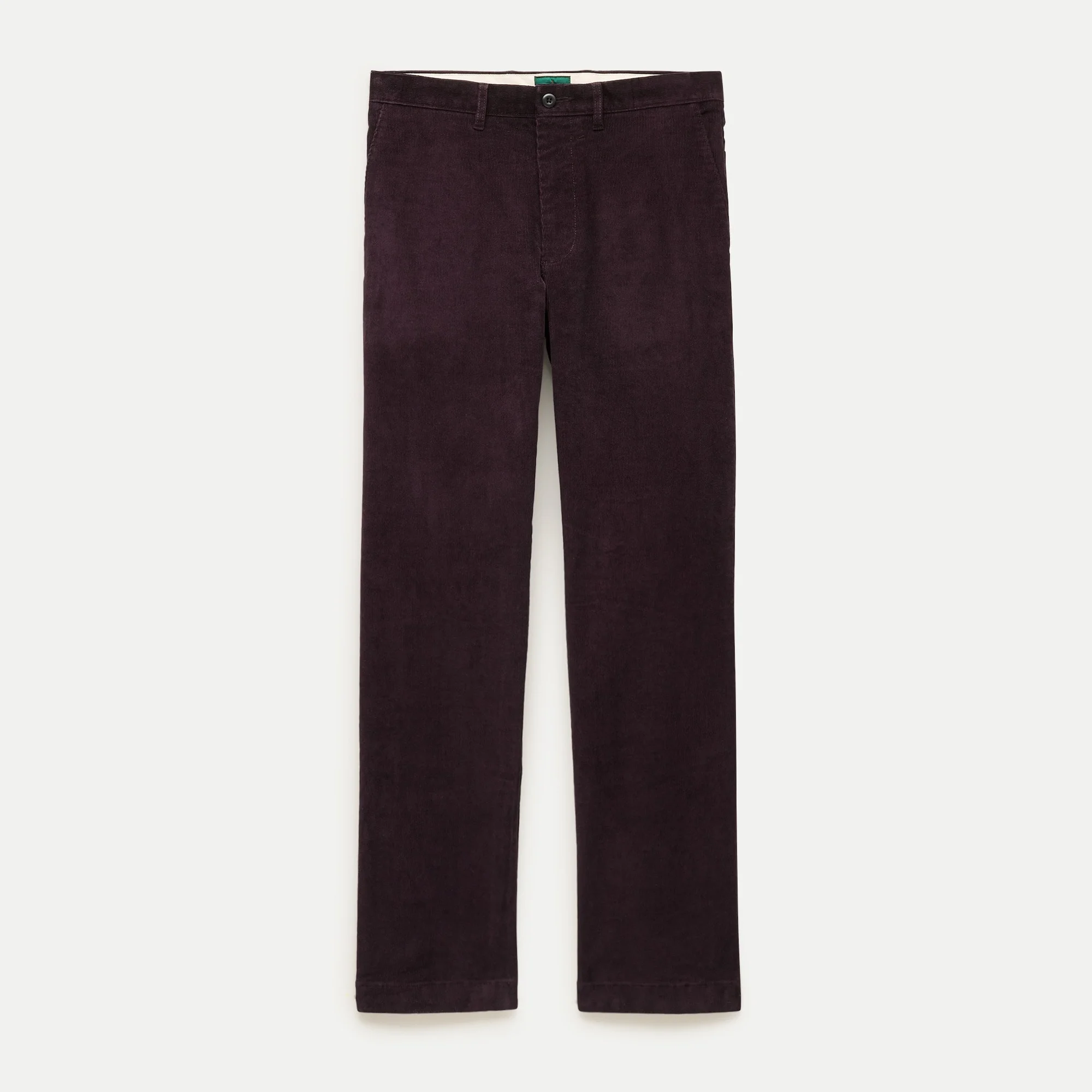 Broken-in Straight pant in stretch corduroy - 1