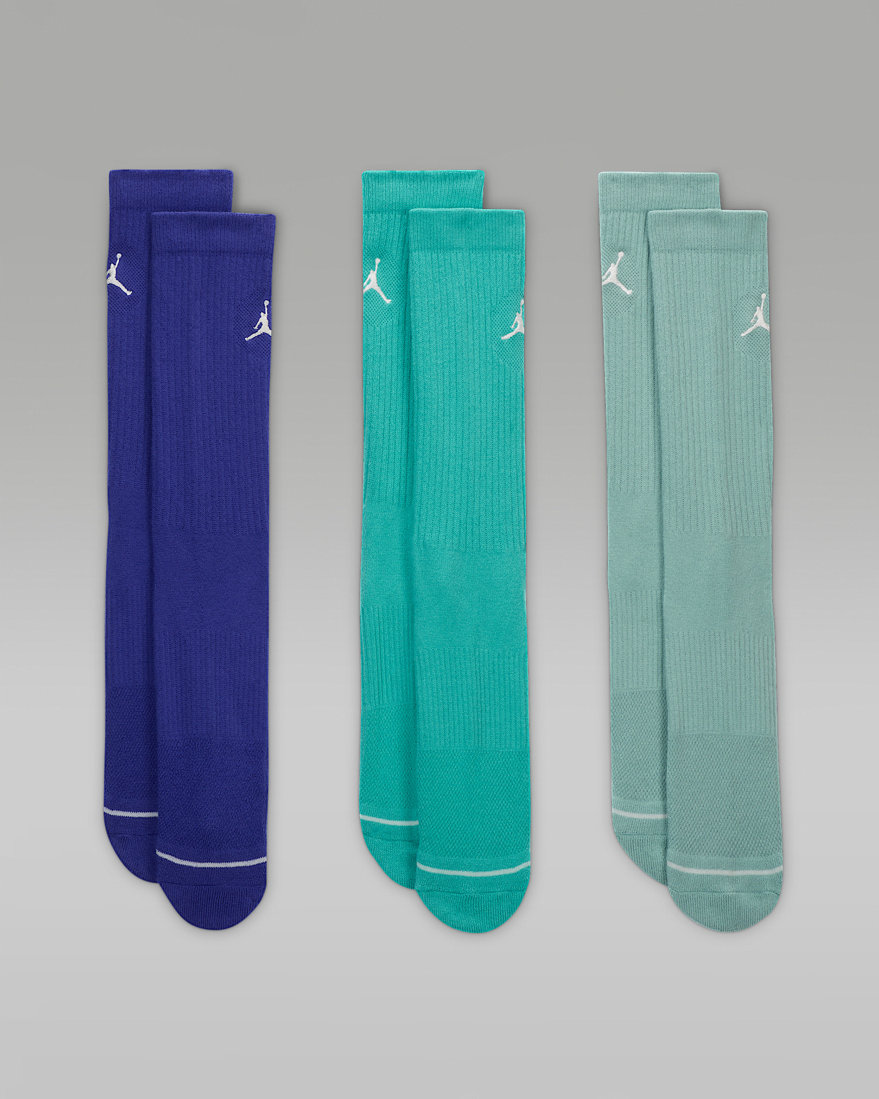 Jordan Everyday Crew Socks (3 pairs) - 2