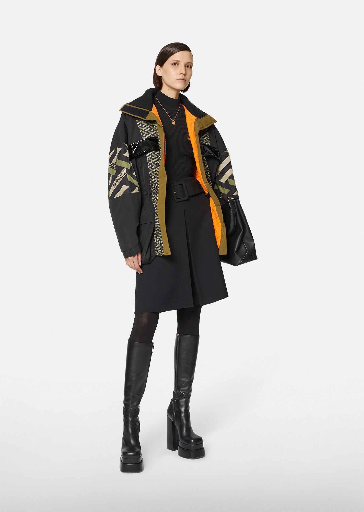 La Greca Print Jacket - 4