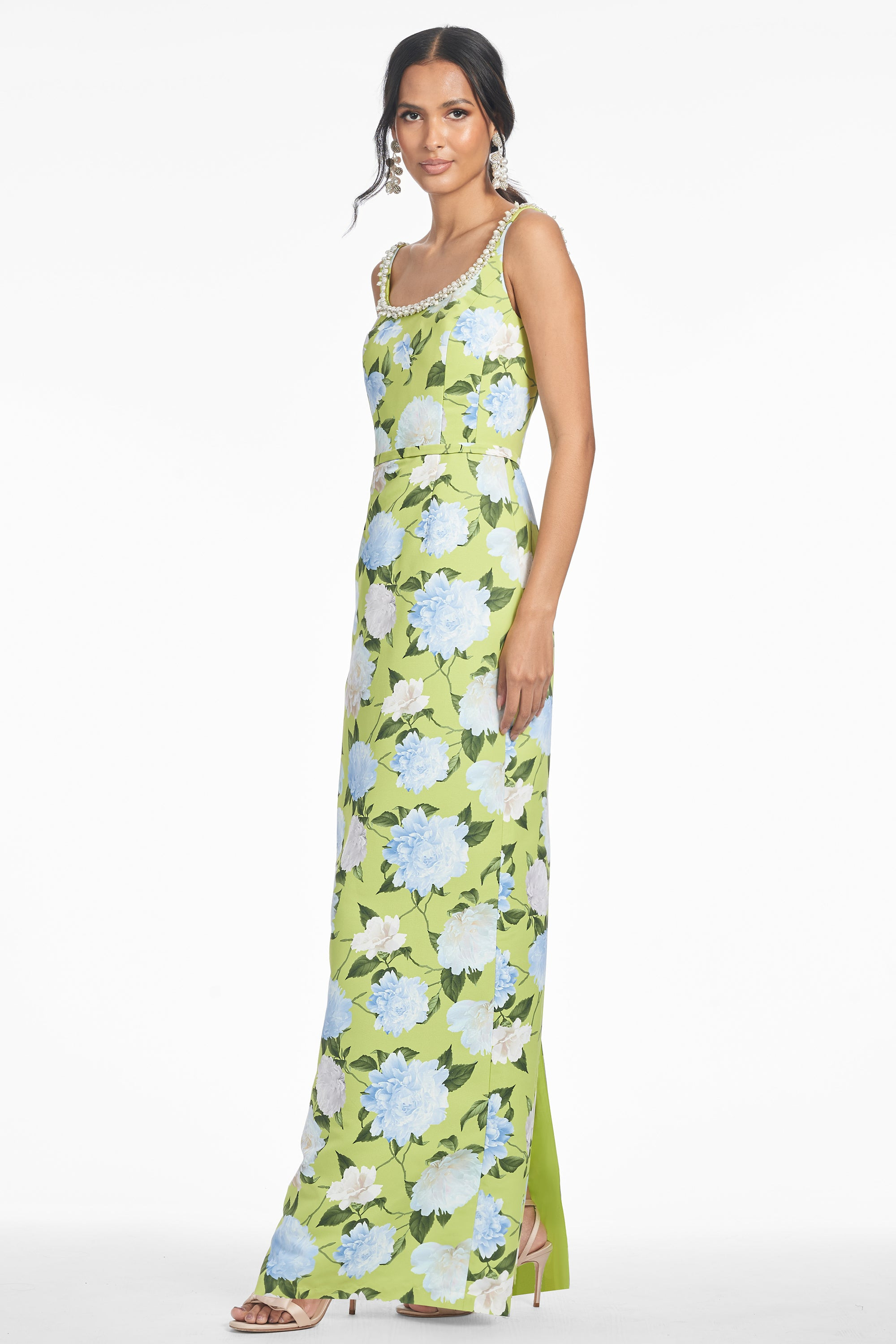 LANA GOWN - CITRINE PEONIES - 4