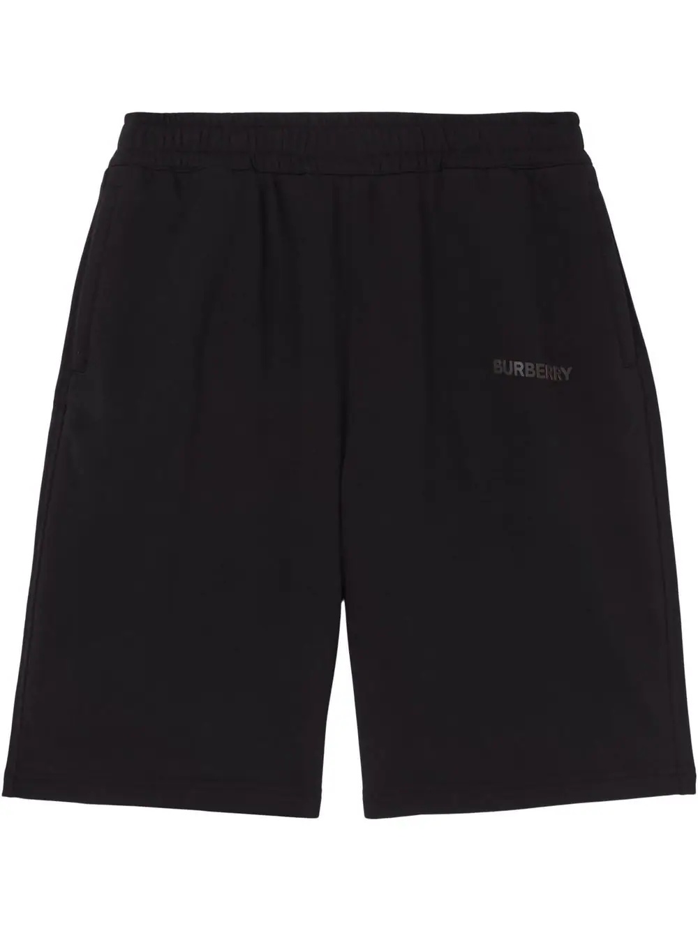 logo-print stretch-cotton shorts - 1