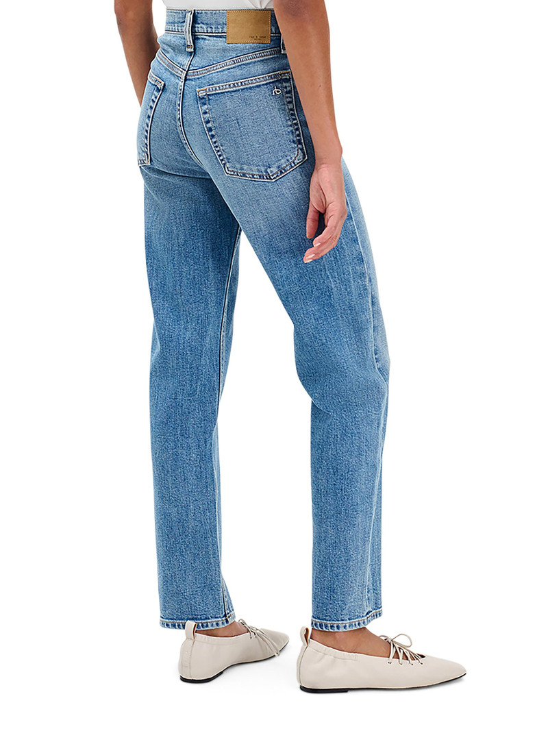 Women's Harlow Mid-Rise Ankle Straight Jeans - Amity 5