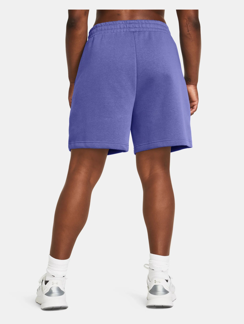 Women's UA Icon Fleece Boyfriend Shorts 4